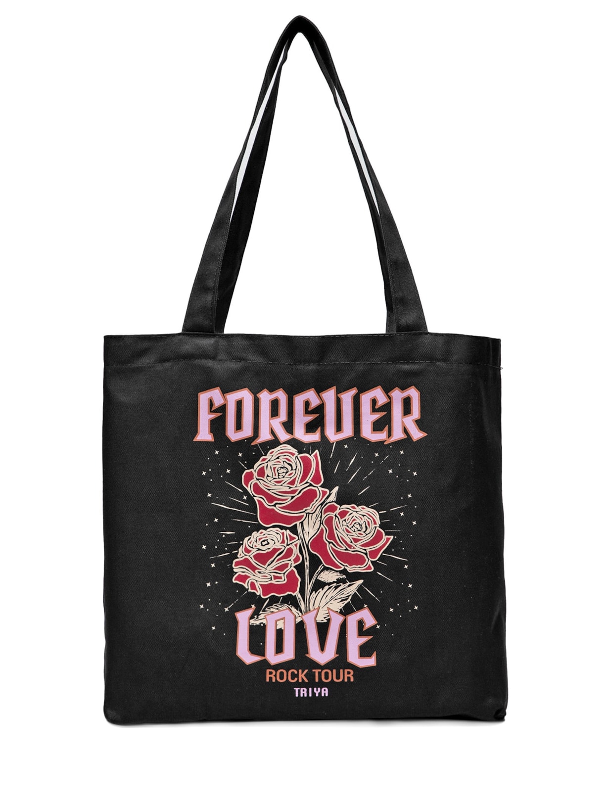 Bolsa Feminina Ecobag Forever Love - Preto