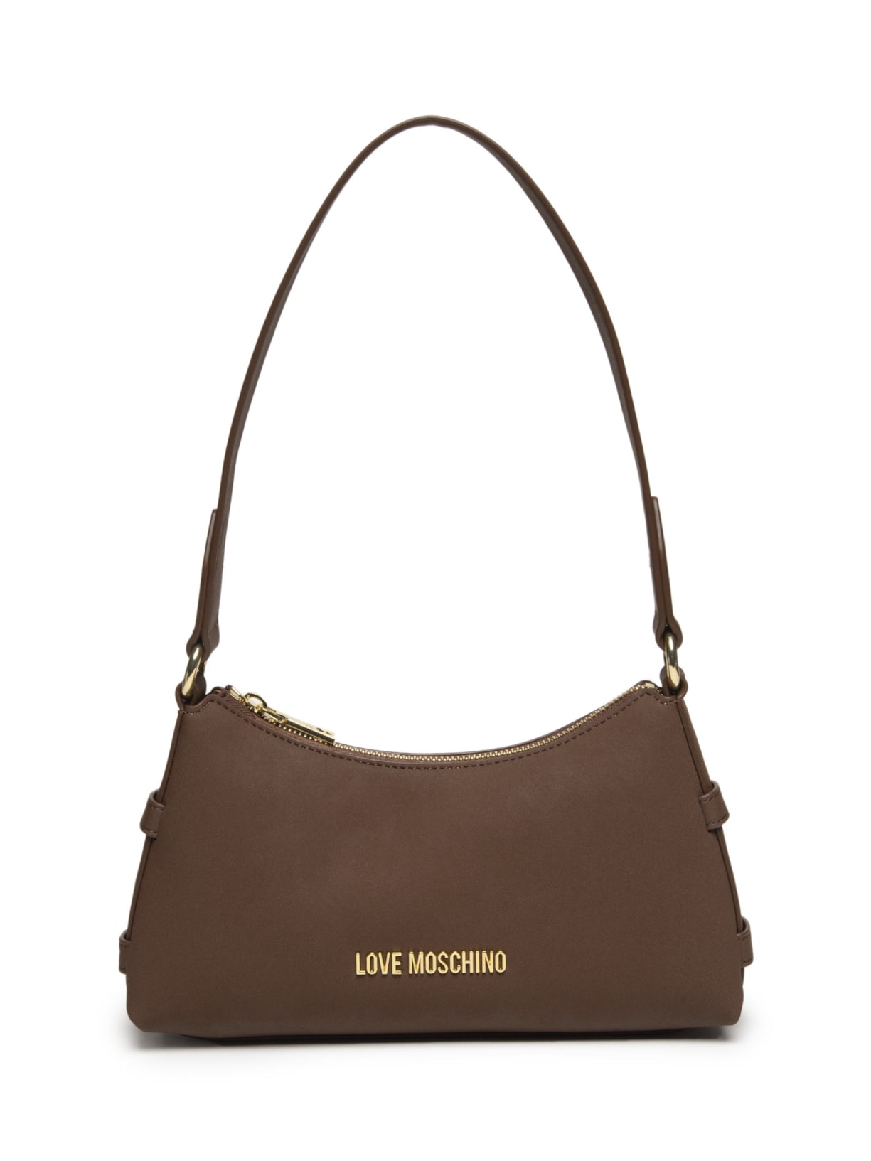 Bolsa Feminina Em PU Marrom Love Moschino