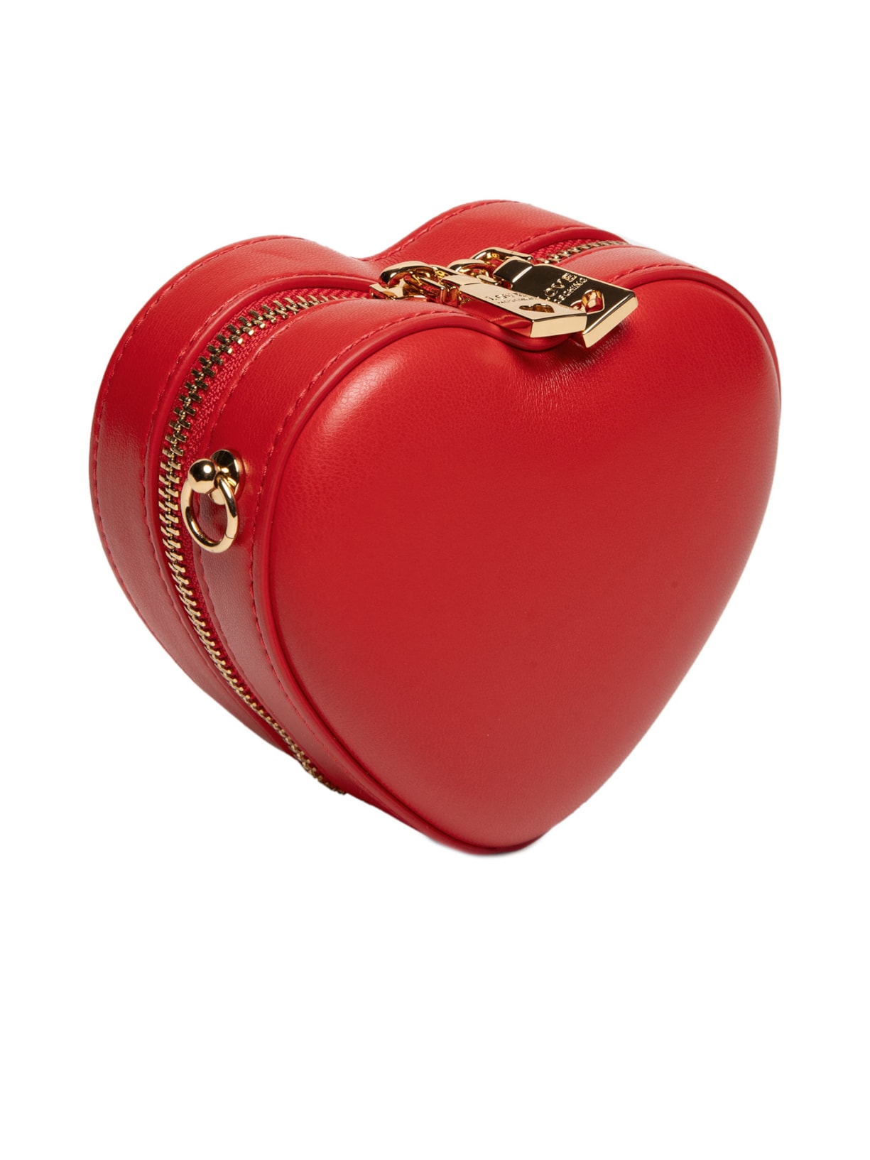 Bolsa Feminina Em PU Vermelho Love Moschino