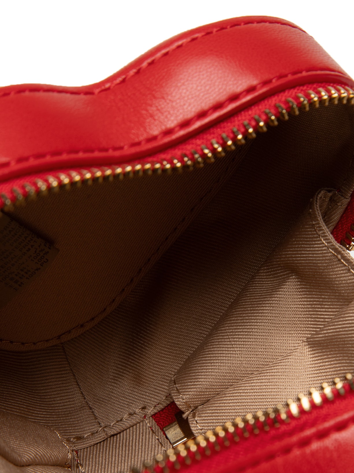 Bolsa Feminina Em PU Vermelho Love Moschino