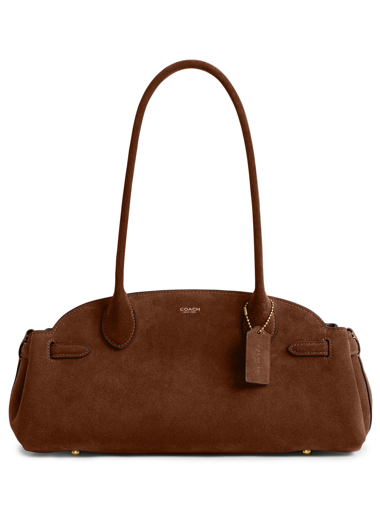 Bolsa Feminina Empire Carryall 34 Suede Warm - Marrom