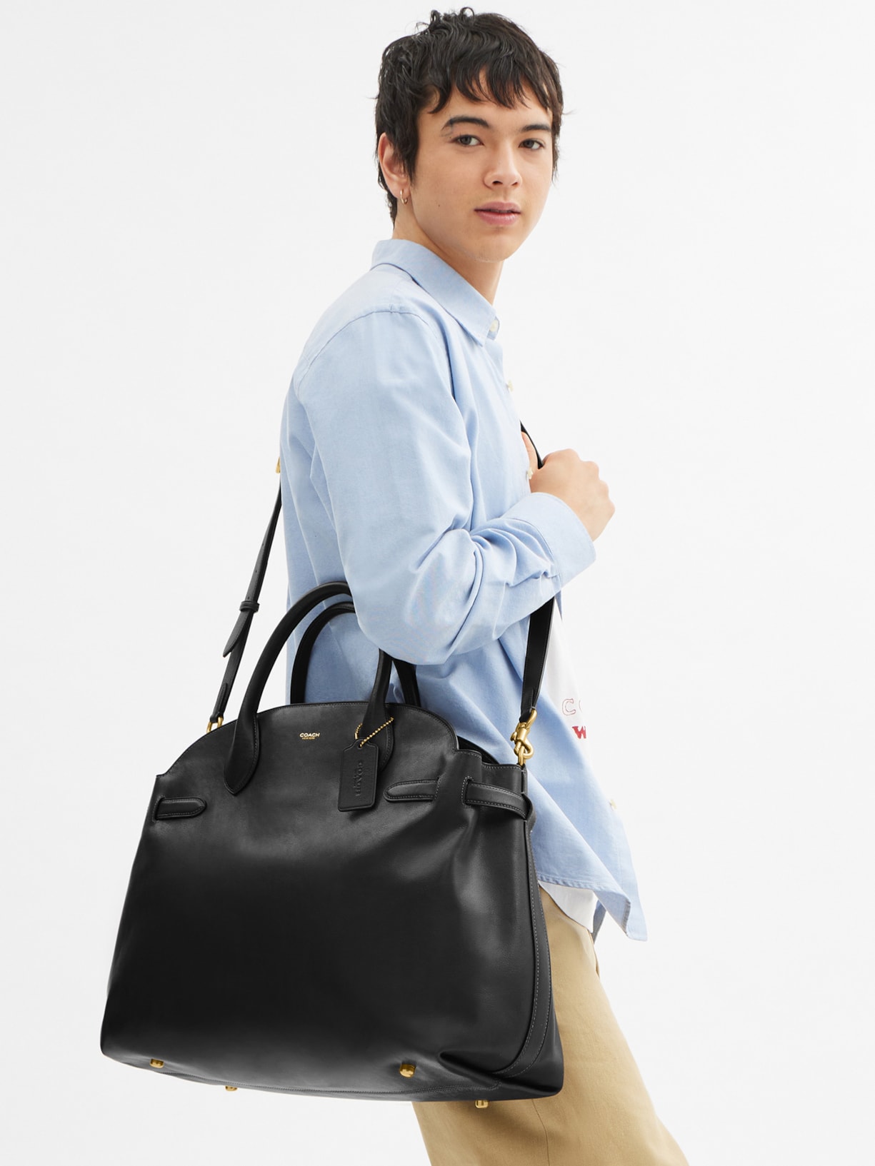 Bolsa Feminina Empire Carryall 48 Preto Coach