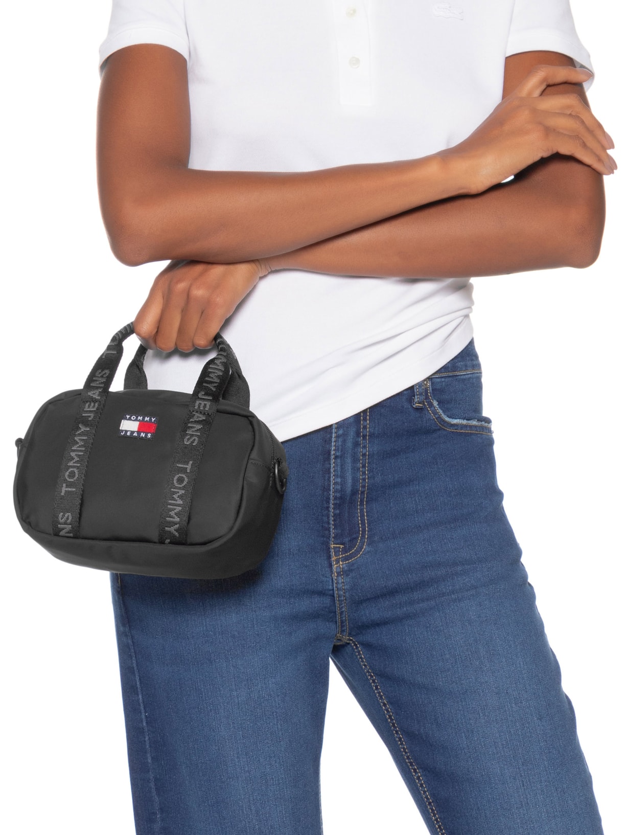Bolsa Feminina Ess Daily Crossover Preto Tommy Jeans