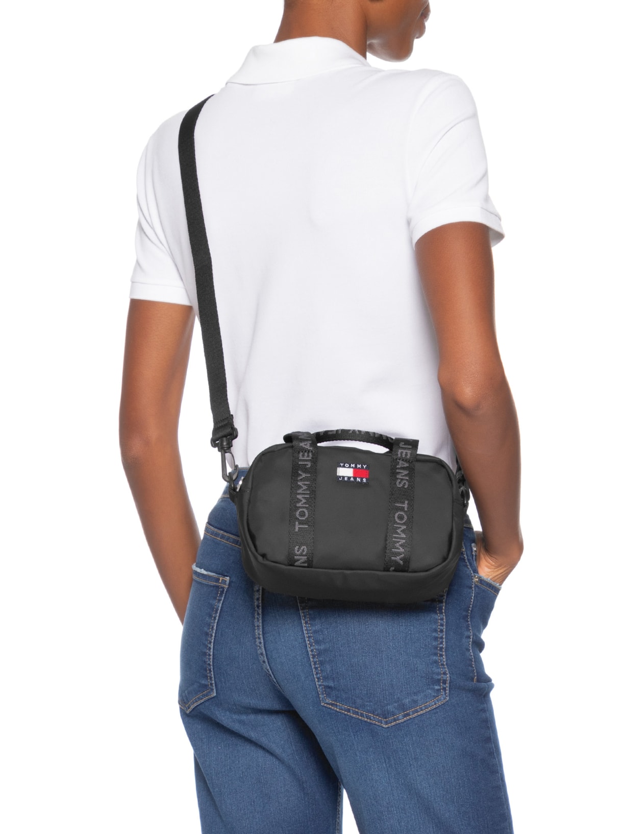 Bolsa Feminina Ess Daily Crossover Preto Tommy Jeans