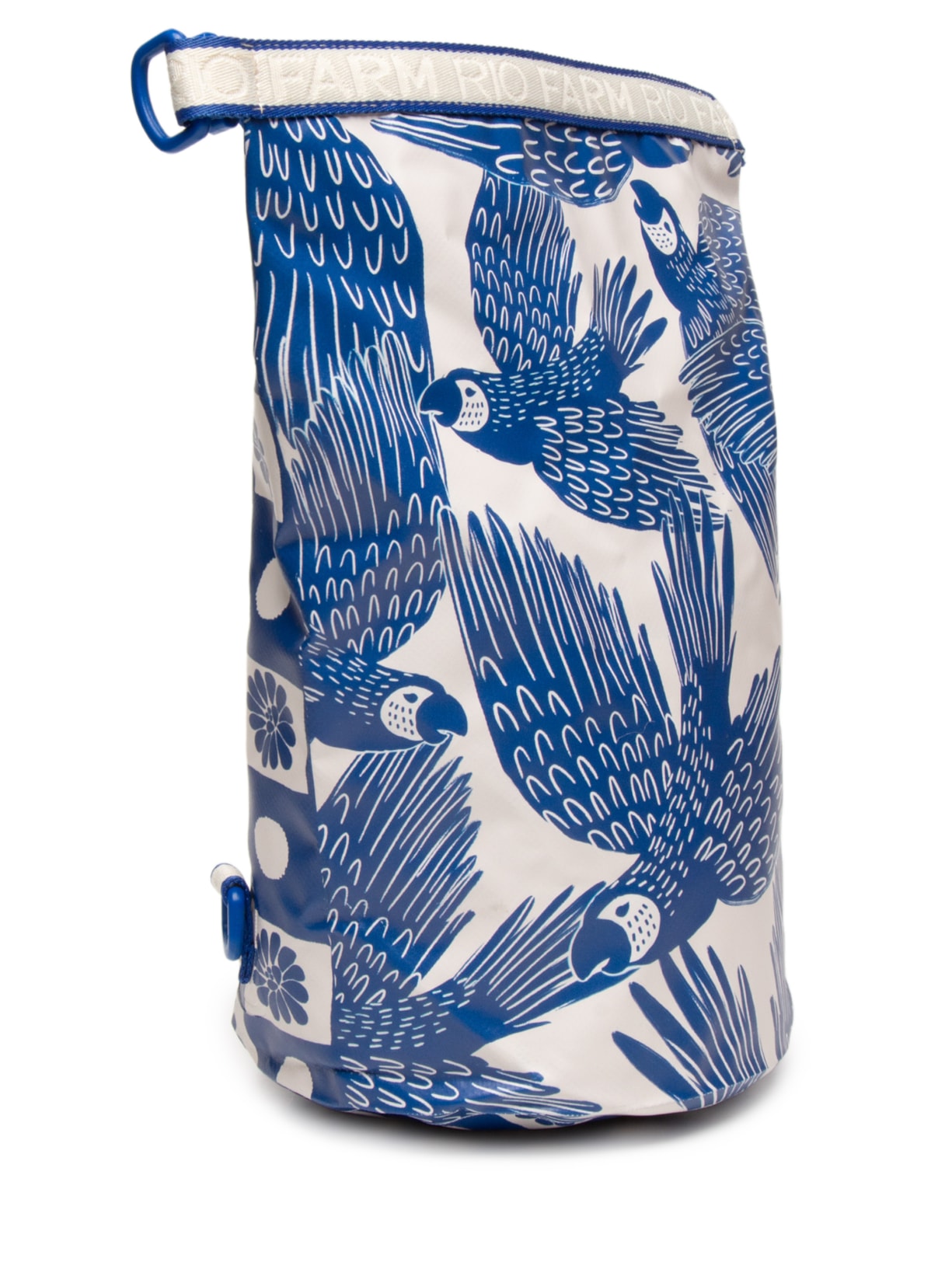 Bolsa Feminina Estanque Quadriculado Palermo Azul Farm Etc