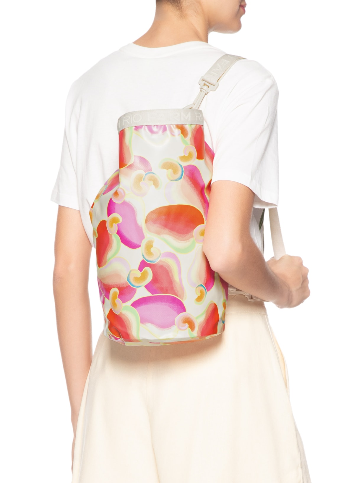 Bolsa Feminina Estanque Suco De Caju Branco Farm Etc