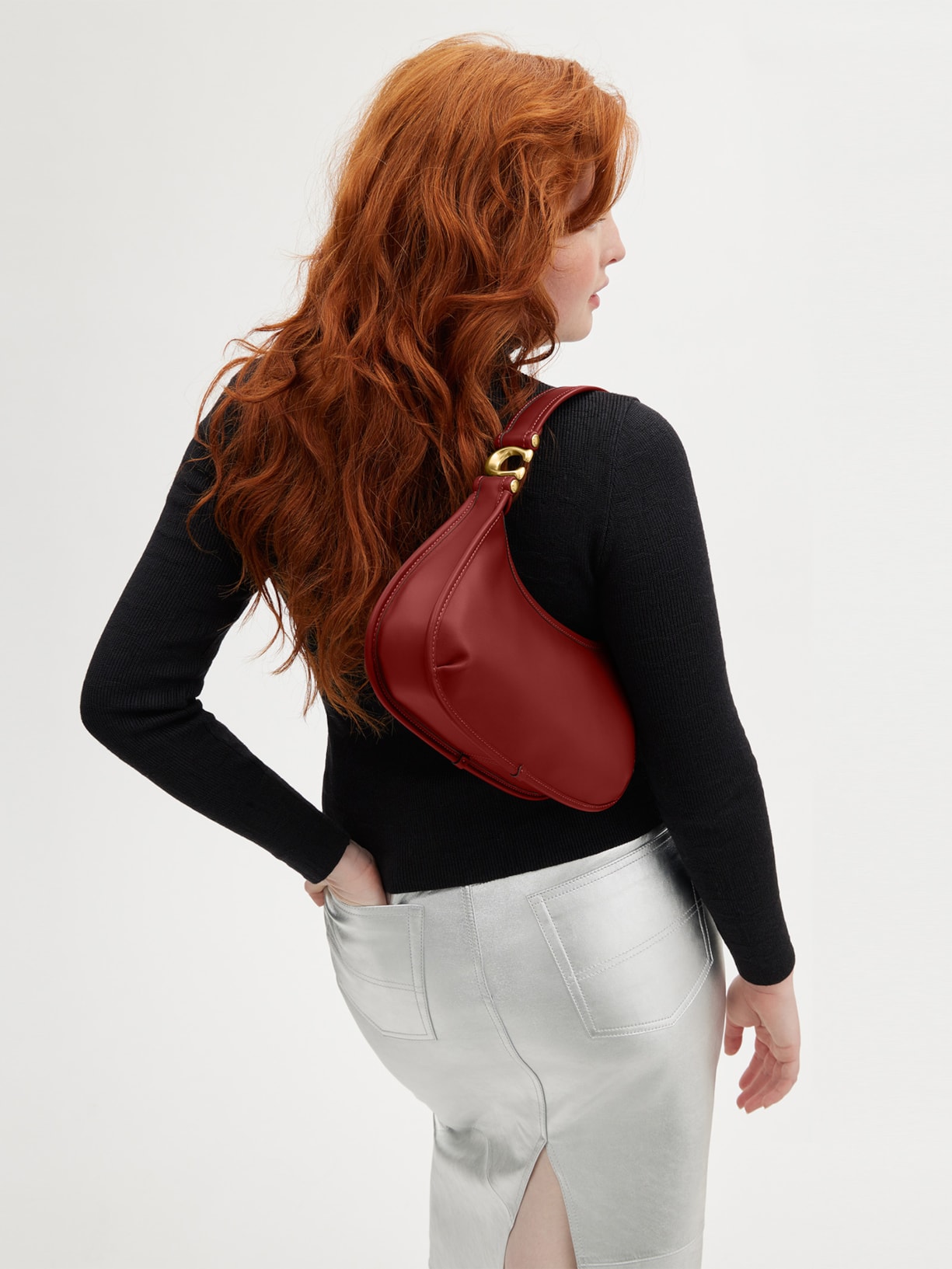 Bolsa Feminina Eve Shoulder Vermelho Coach