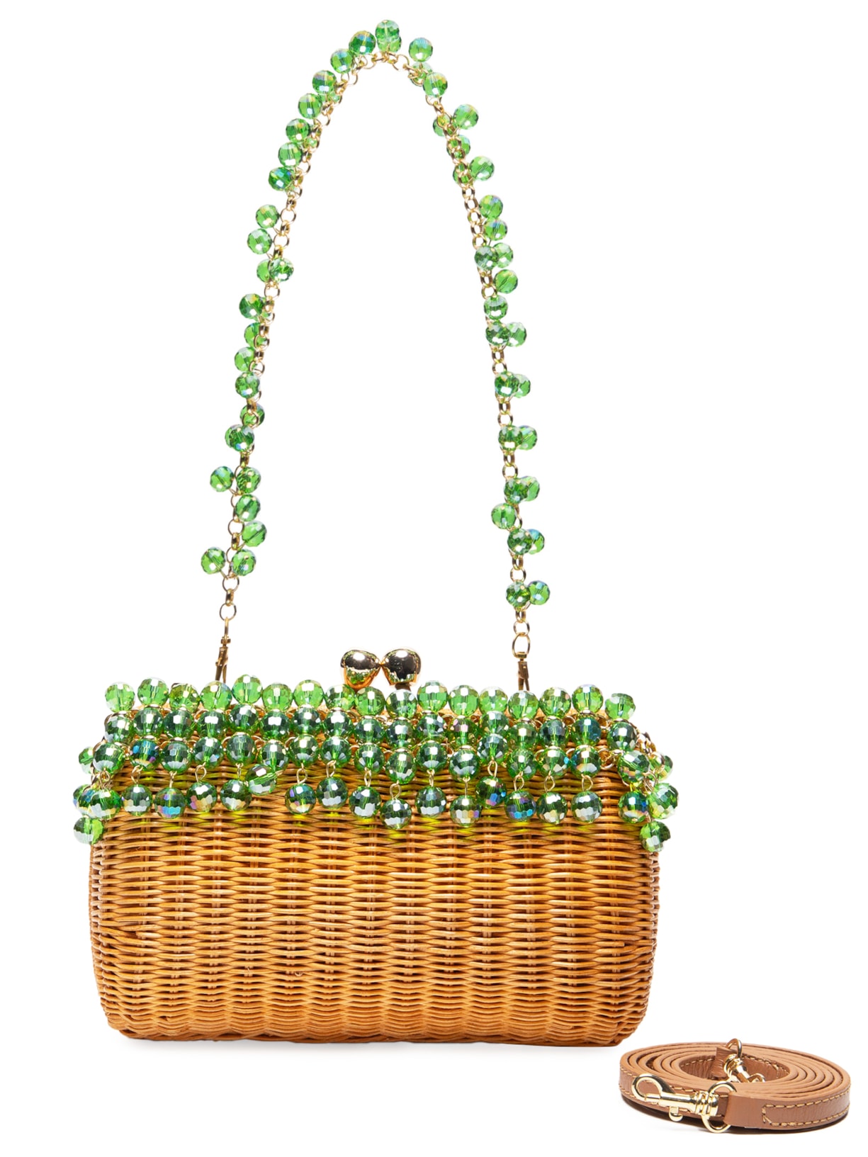 Bolsa Feminina Farah Crystal Wk - Bege