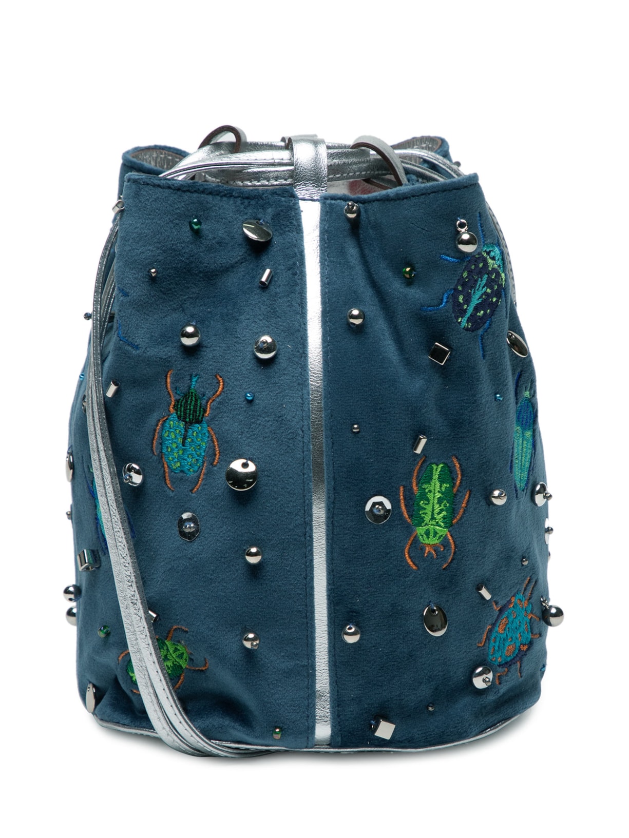 Bolsa Feminina Felipa Baby Bugs Camurça - Azul