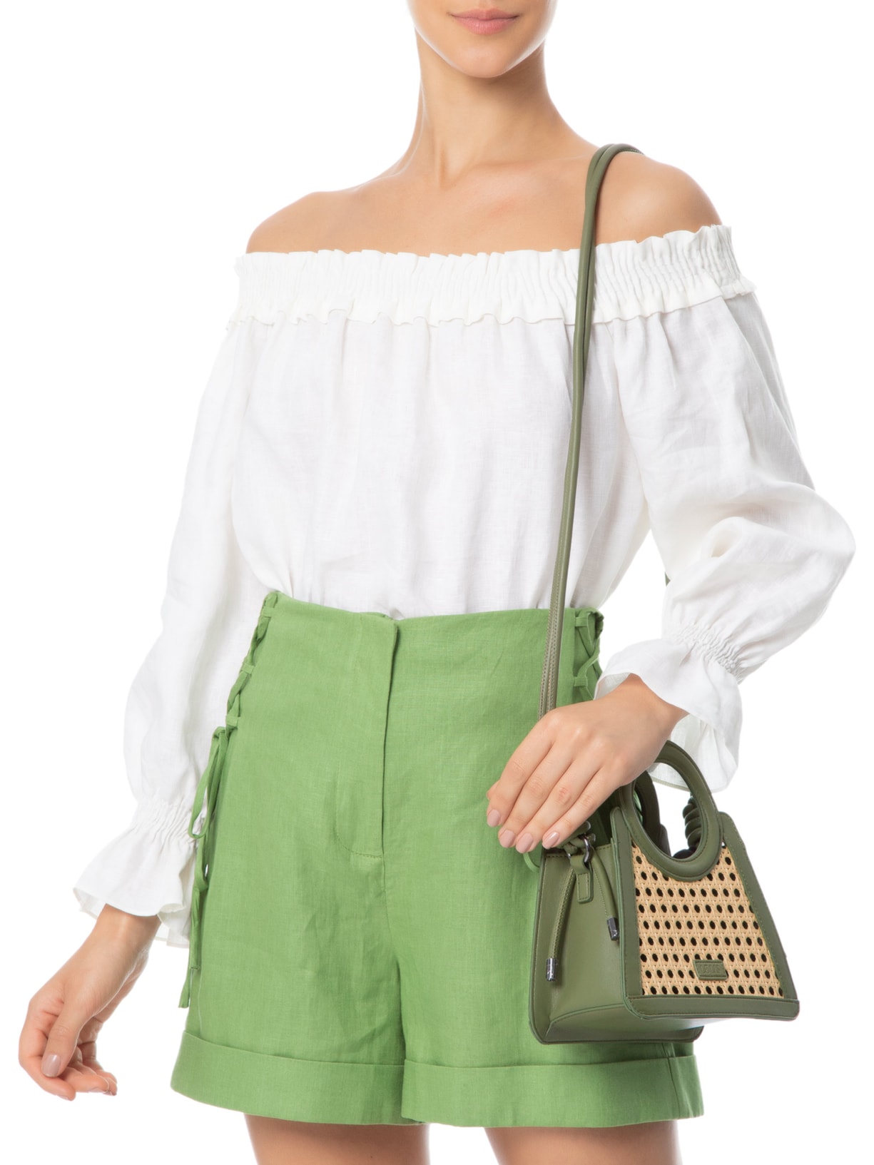 Bolsa Feminina Fernanda Military Verde Le Lis