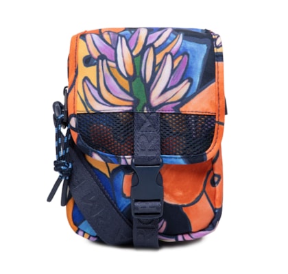 Bolsa Feminina Fervo Banana Flora - Azul