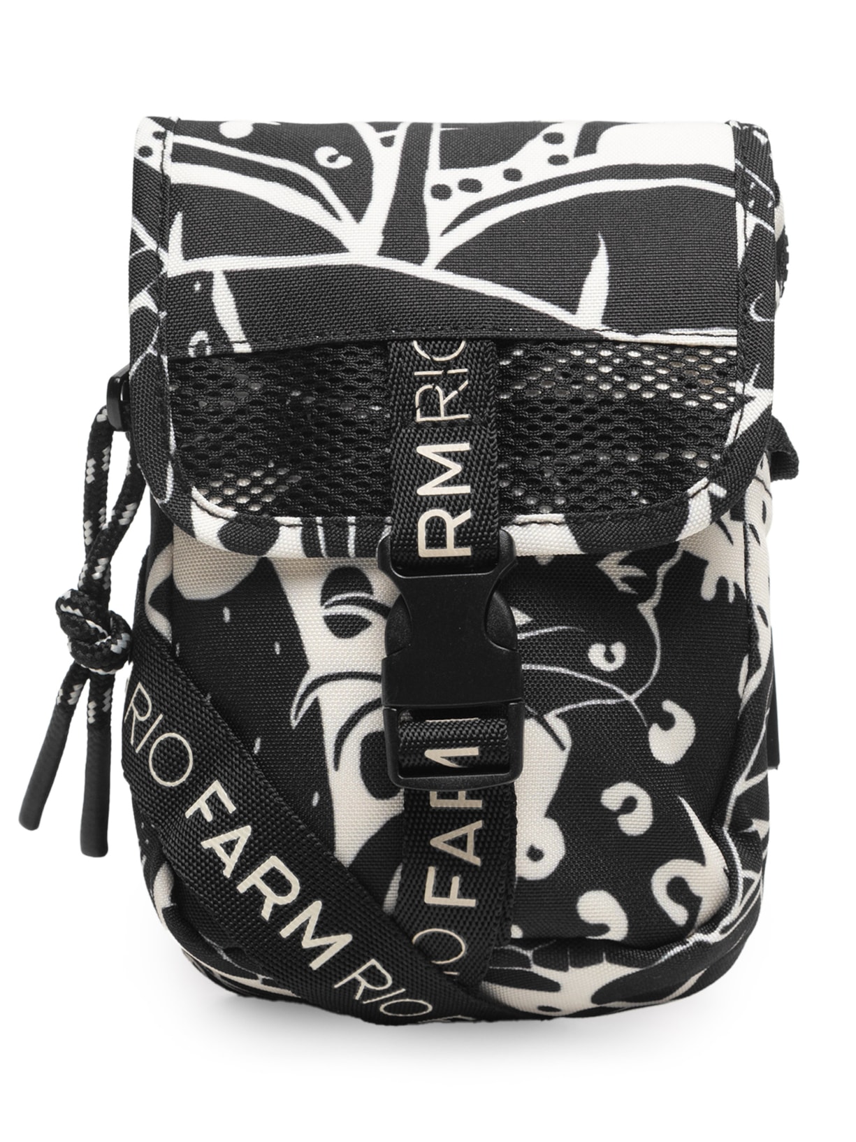 Bolsa Feminina Fervo Bichos na Floresta - Preto