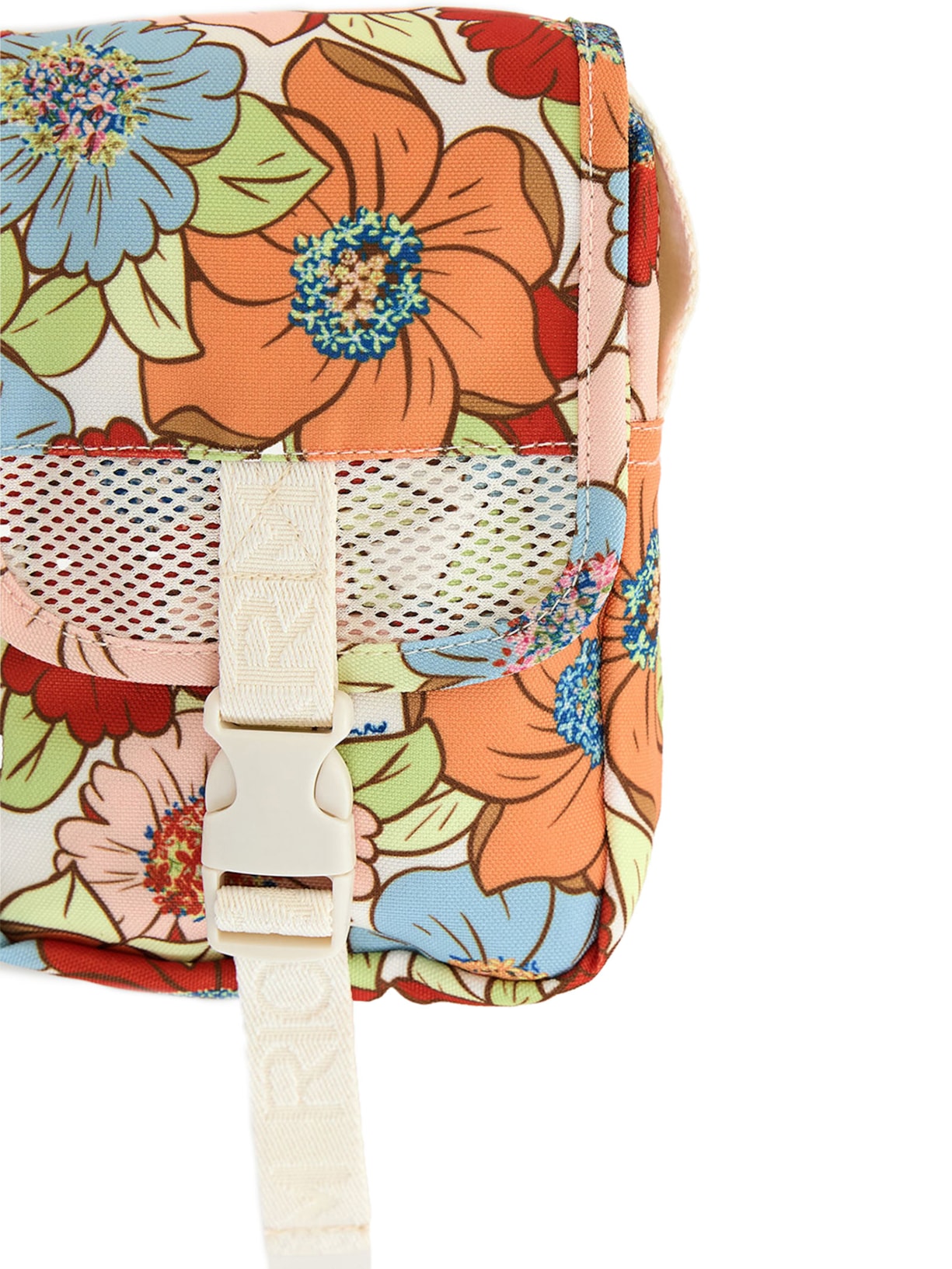 Bolsa Feminina Fervo Floral Carolina Branco Farm Etc