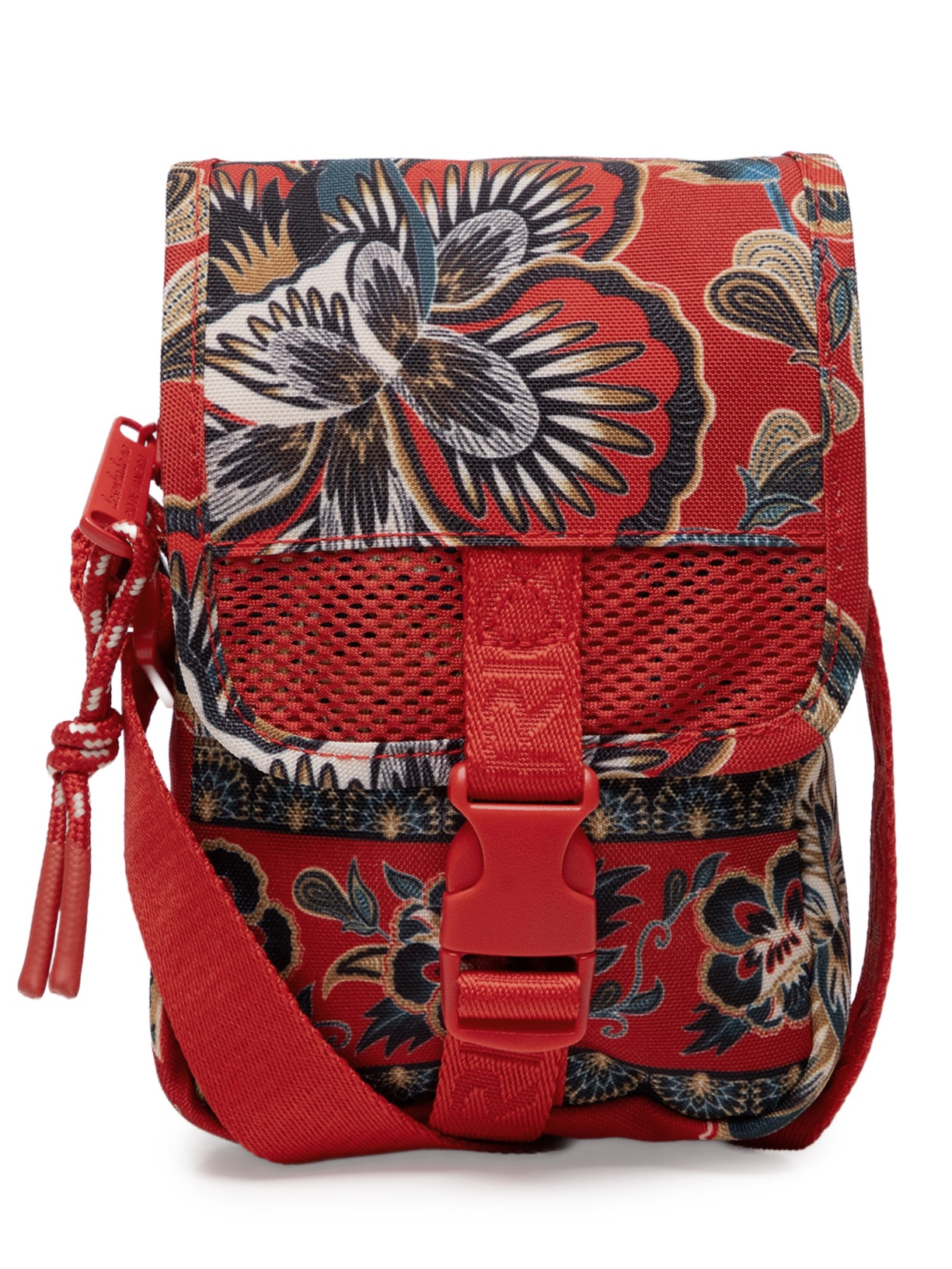 Bolsa Feminina Fervo Floral Pequim - Vermelho