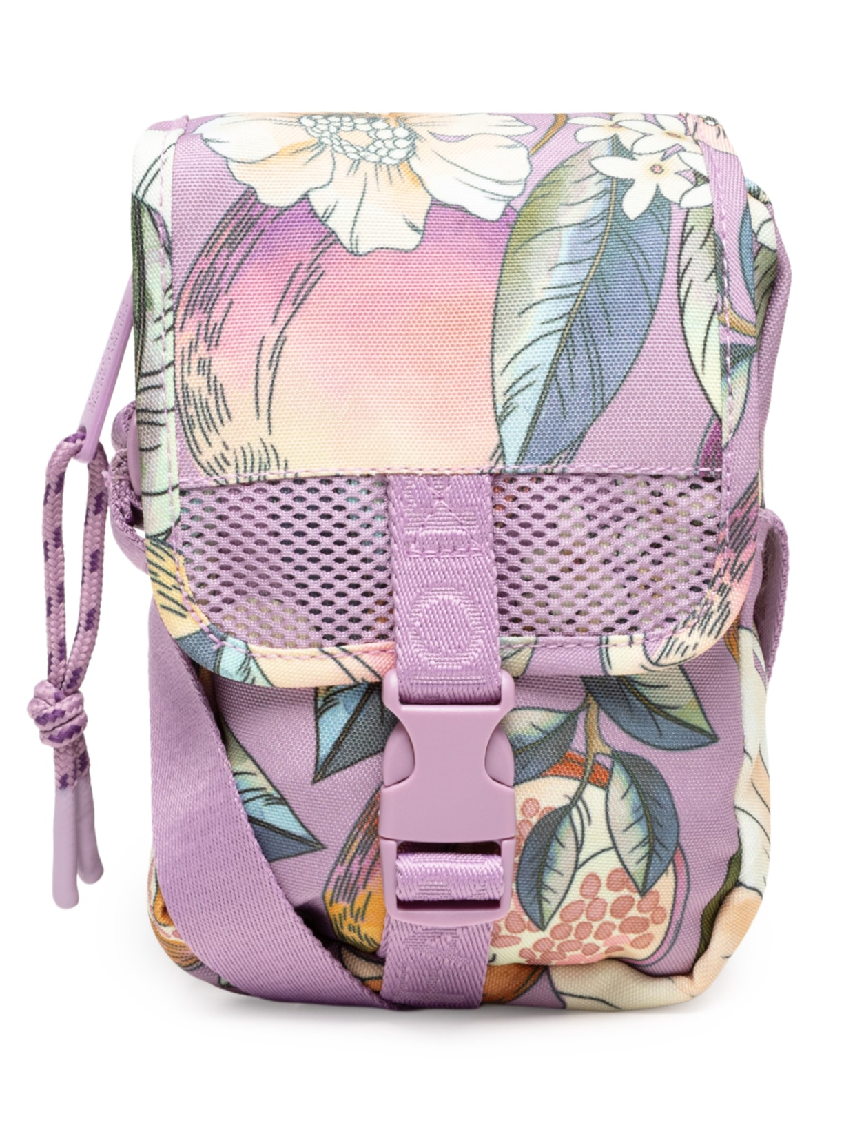 Bolsa Feminina Fervo Romance Em Flor - Lilás