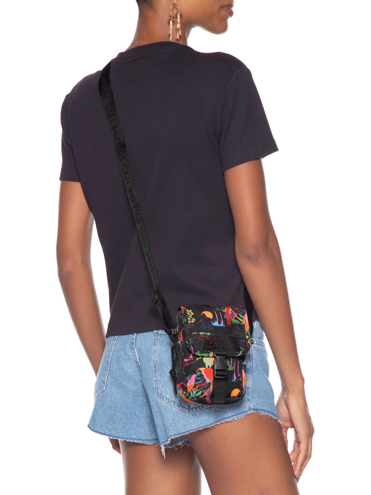 Bolsa Feminina Fervo Voo Descoladinha Preto Farm Etc