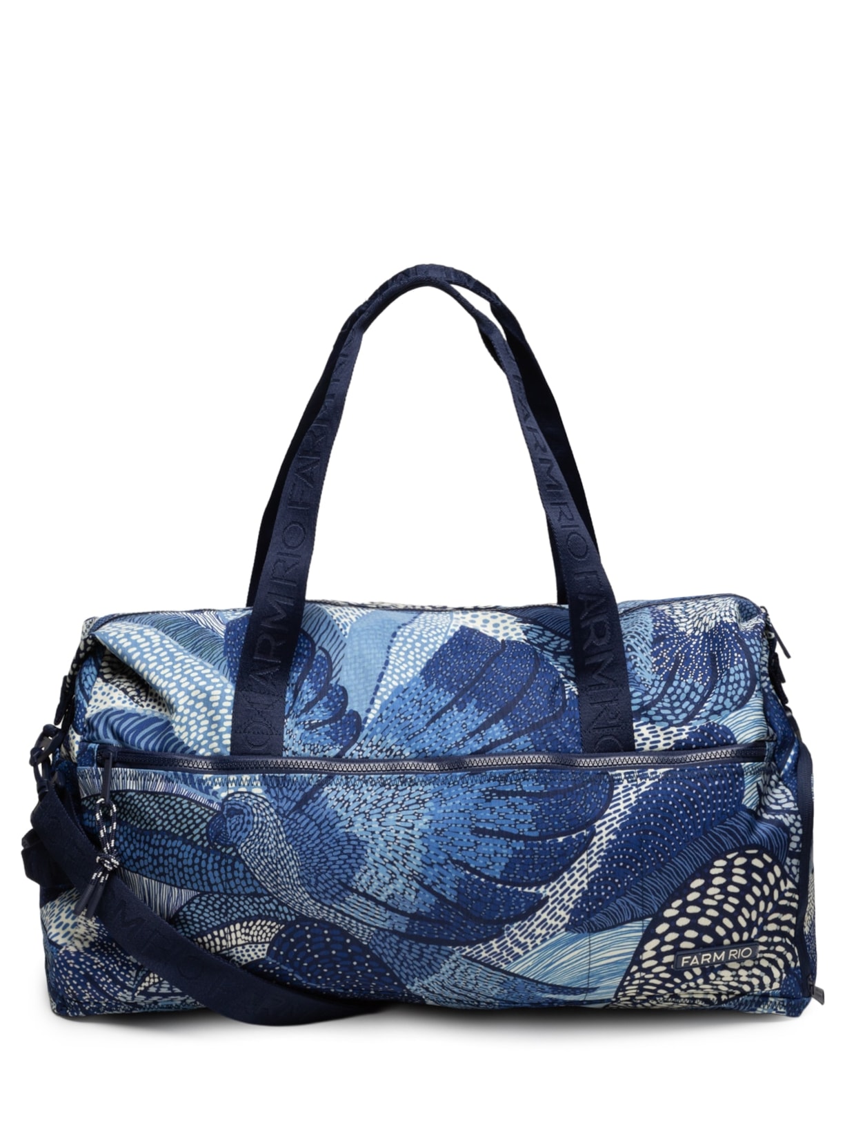 Bolsa Feminina Findi Borogodó Dotted Macaws - Azul