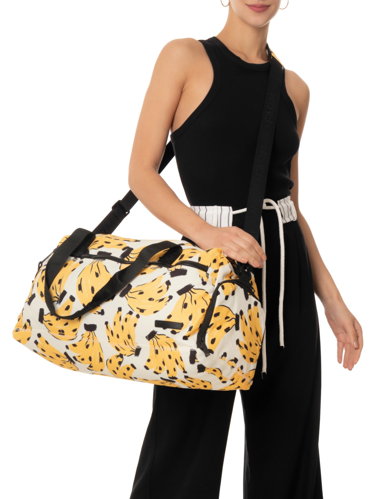 Bolsa Feminina Findi Bossa Banana Branco Farm Etc