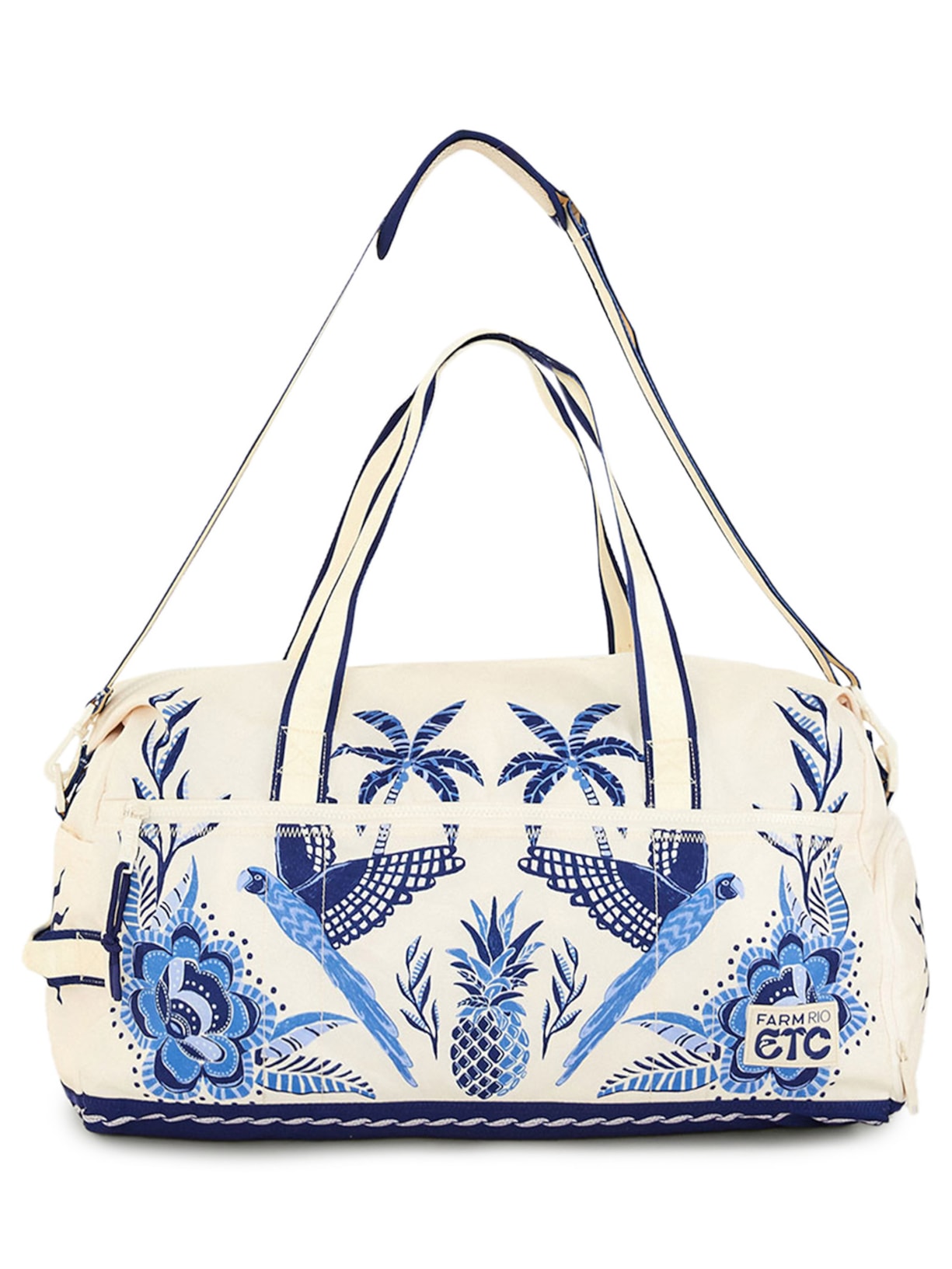 Bolsa Feminina Findi Tropical Branco Farm Etc