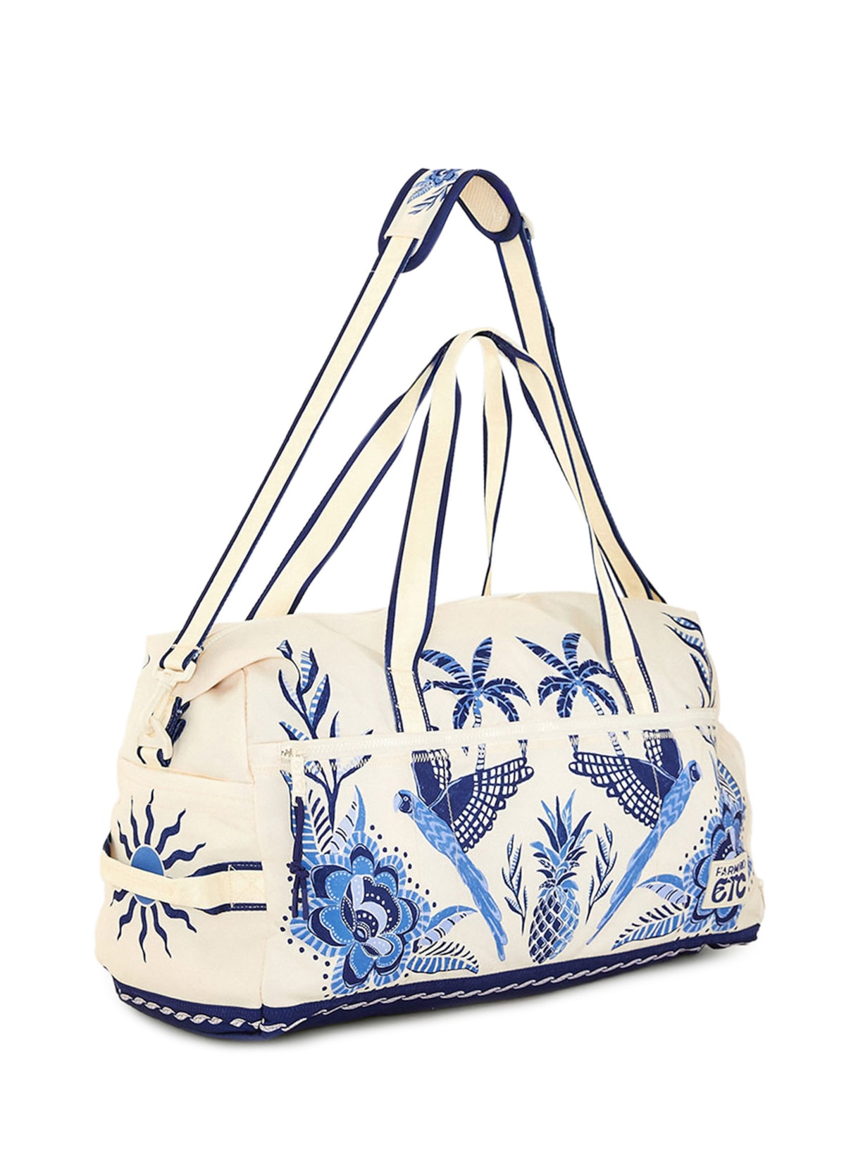 Bolsa Feminina Findi Tropical Branco Farm Etc