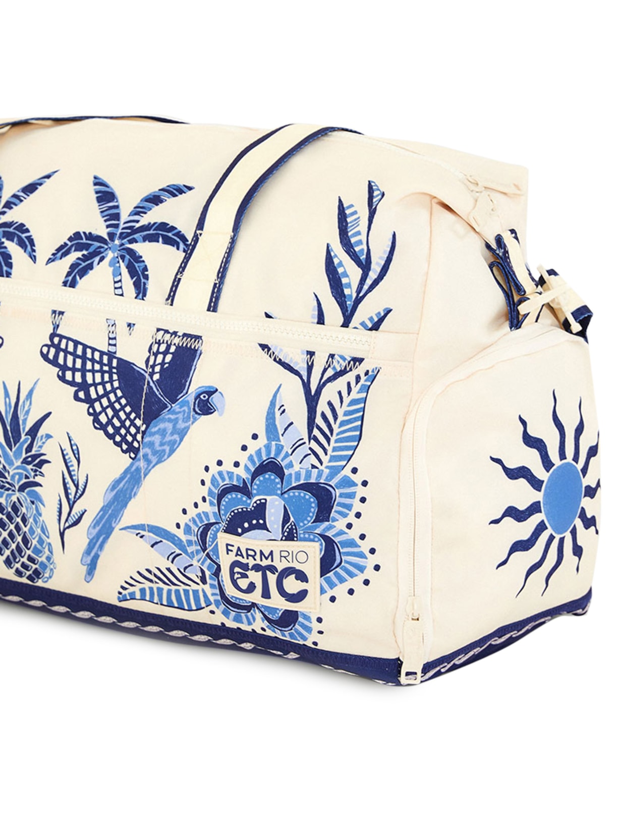 Bolsa Feminina Findi Tropical Branco Farm Etc