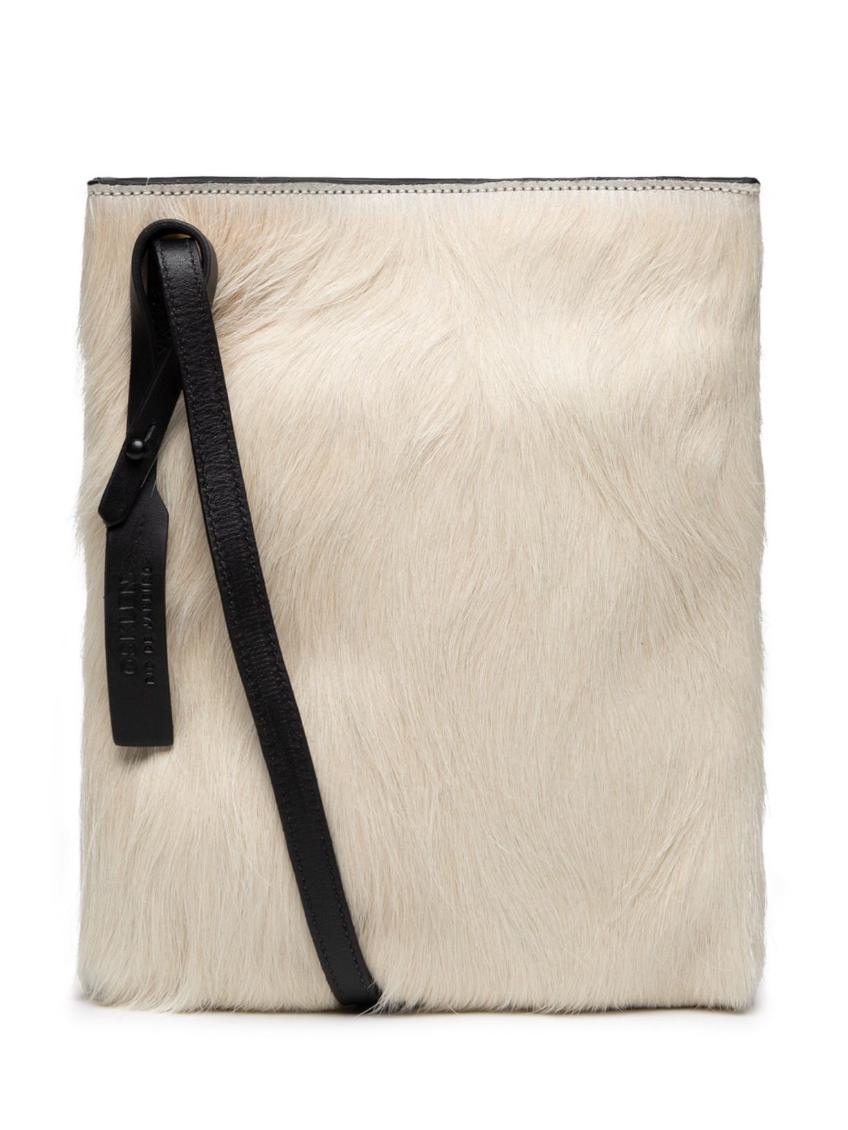 Bolsa Feminina Flat Pelo - Off White