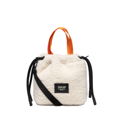 Bolsa Feminina Fleece Small - Branco