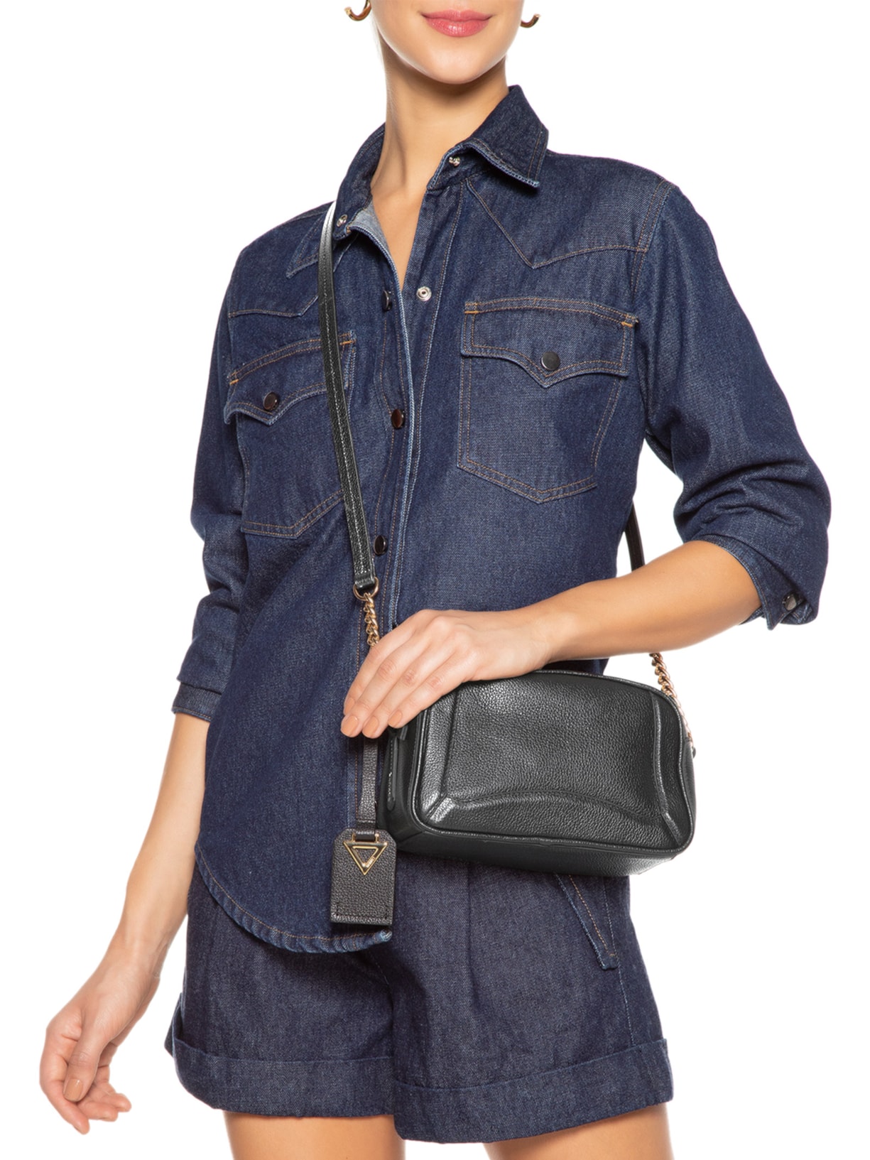 Bolsa Feminina Floater Denver Preto Schutz