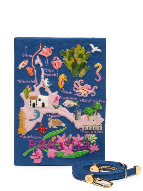 Bolsa Feminina Formentera Strapped - Azul