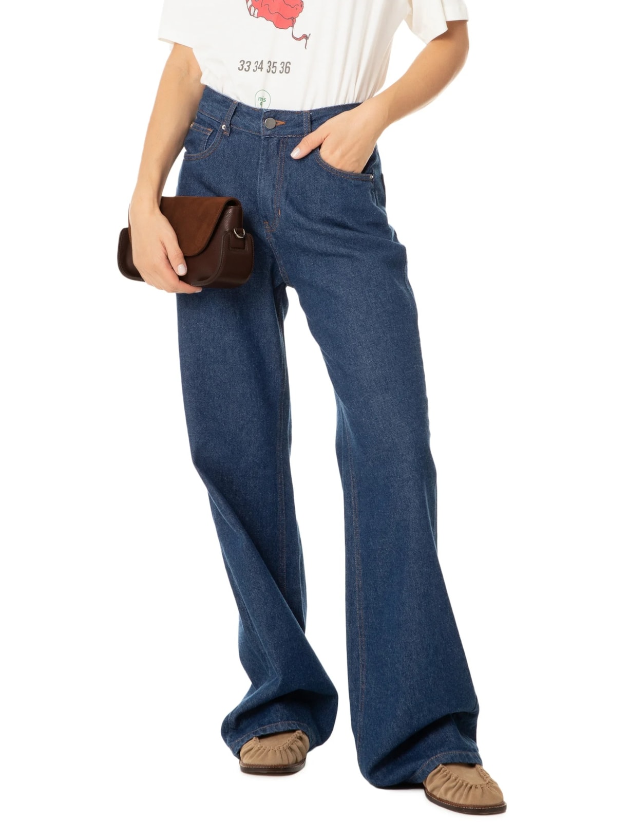 Bolsa Feminina Forro Marrom Misci