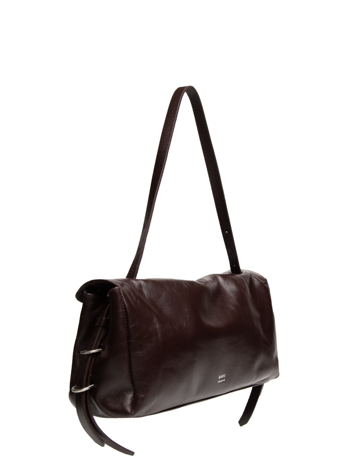 Bolsa Feminina Full Soft Calf Marrom Schutz