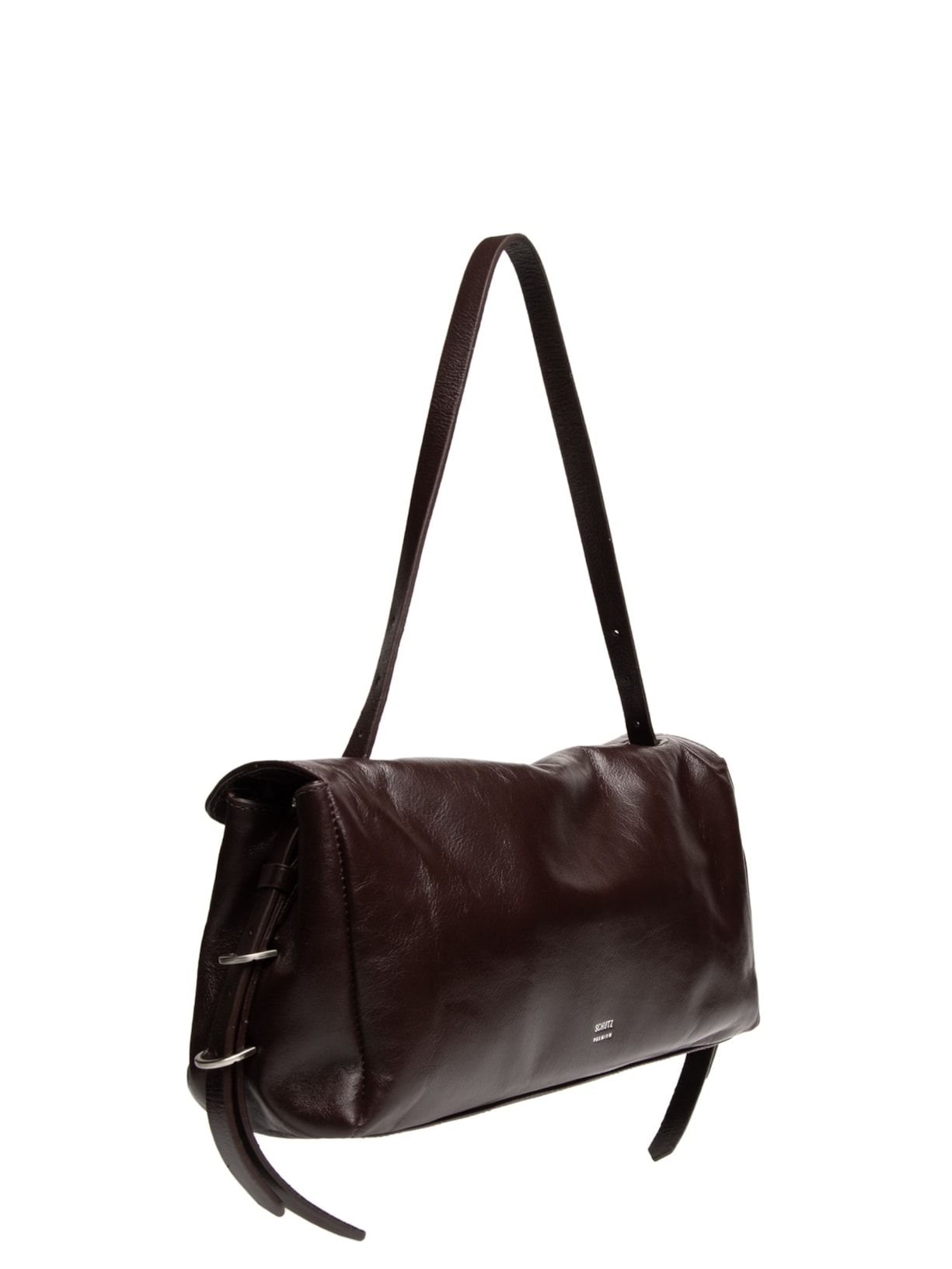 Bolsa Feminina Full Soft Calf Marrom Schutz