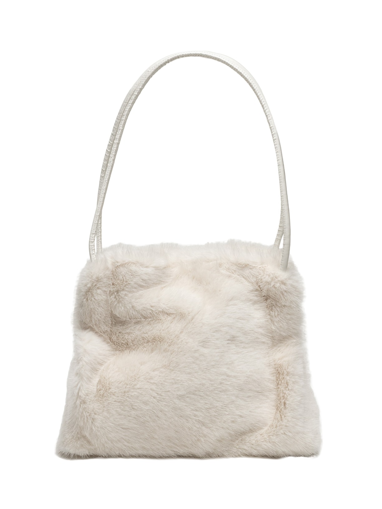Bolsa Feminina Fur - Off White