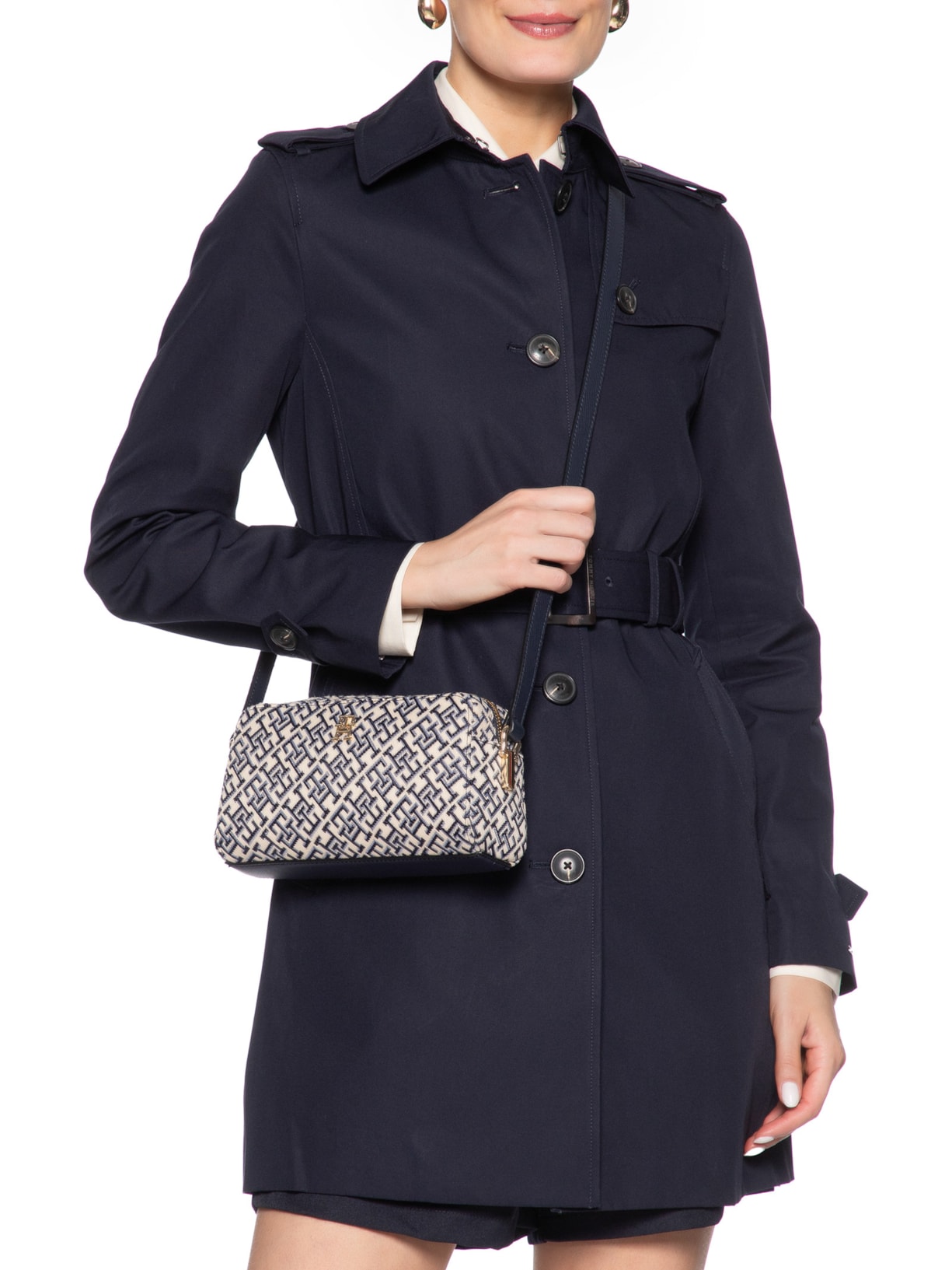 Bolsa Feminina Grace Camera Bag – Azul Tommy Hilfiger