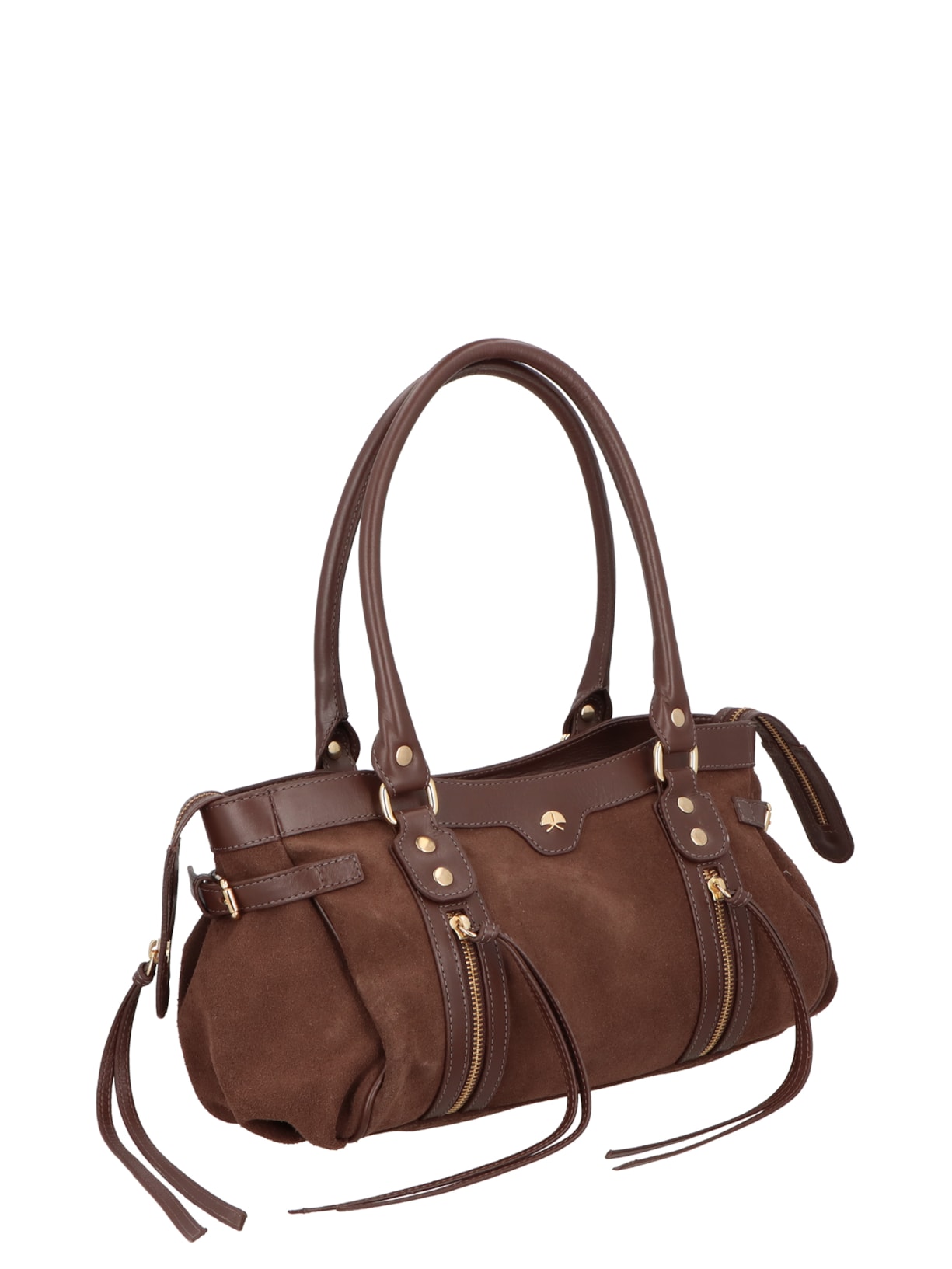 Bolsa Feminina Grande Baguete – Marrom Luiza Barcelos
