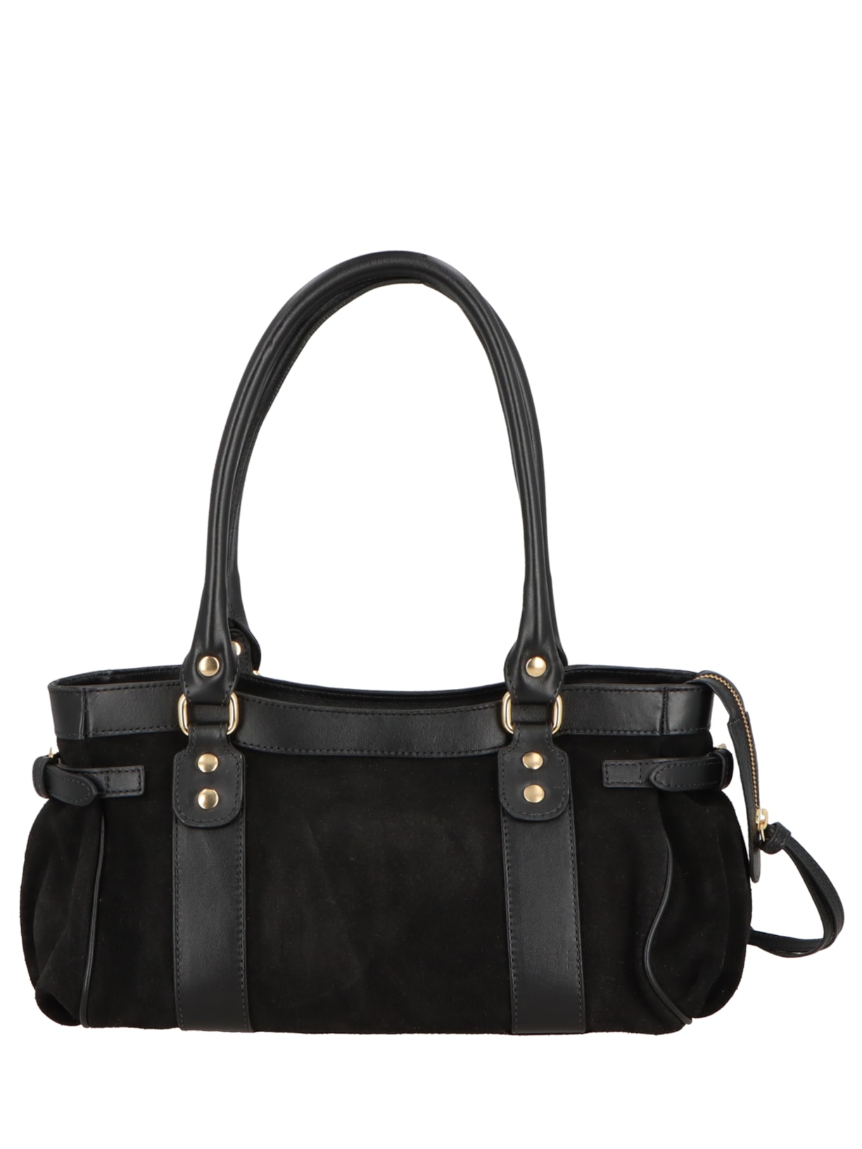Bolsa Feminina Grande Baguete – Preto Luiza Barcelos