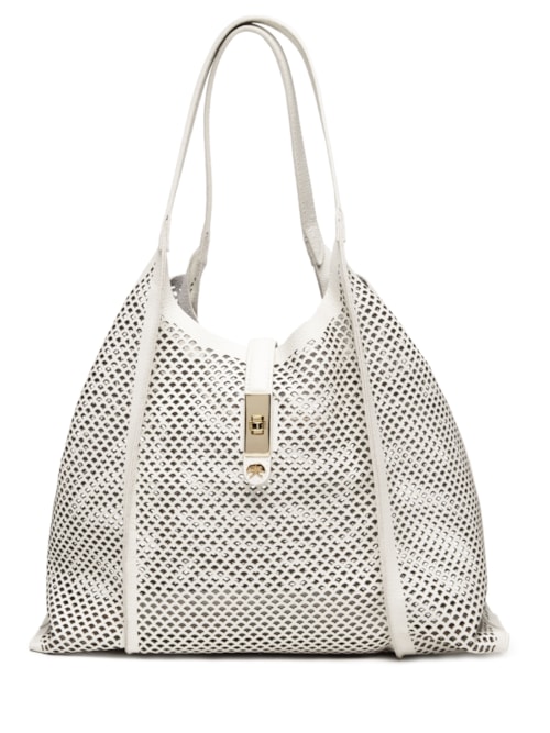 Bolsa Feminina Grande Box Leather - Branco