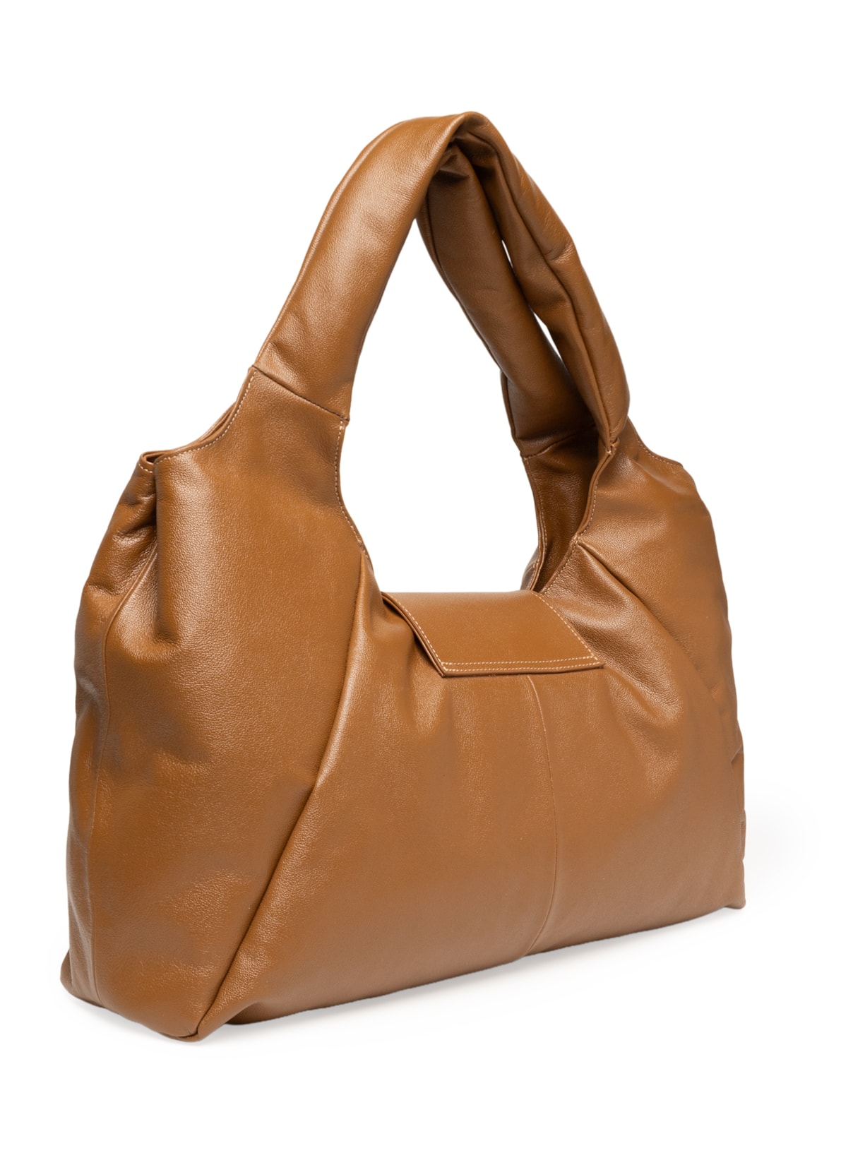 Bolsa Feminina Grande Camur Pre/Algar Marrom  Vicenza