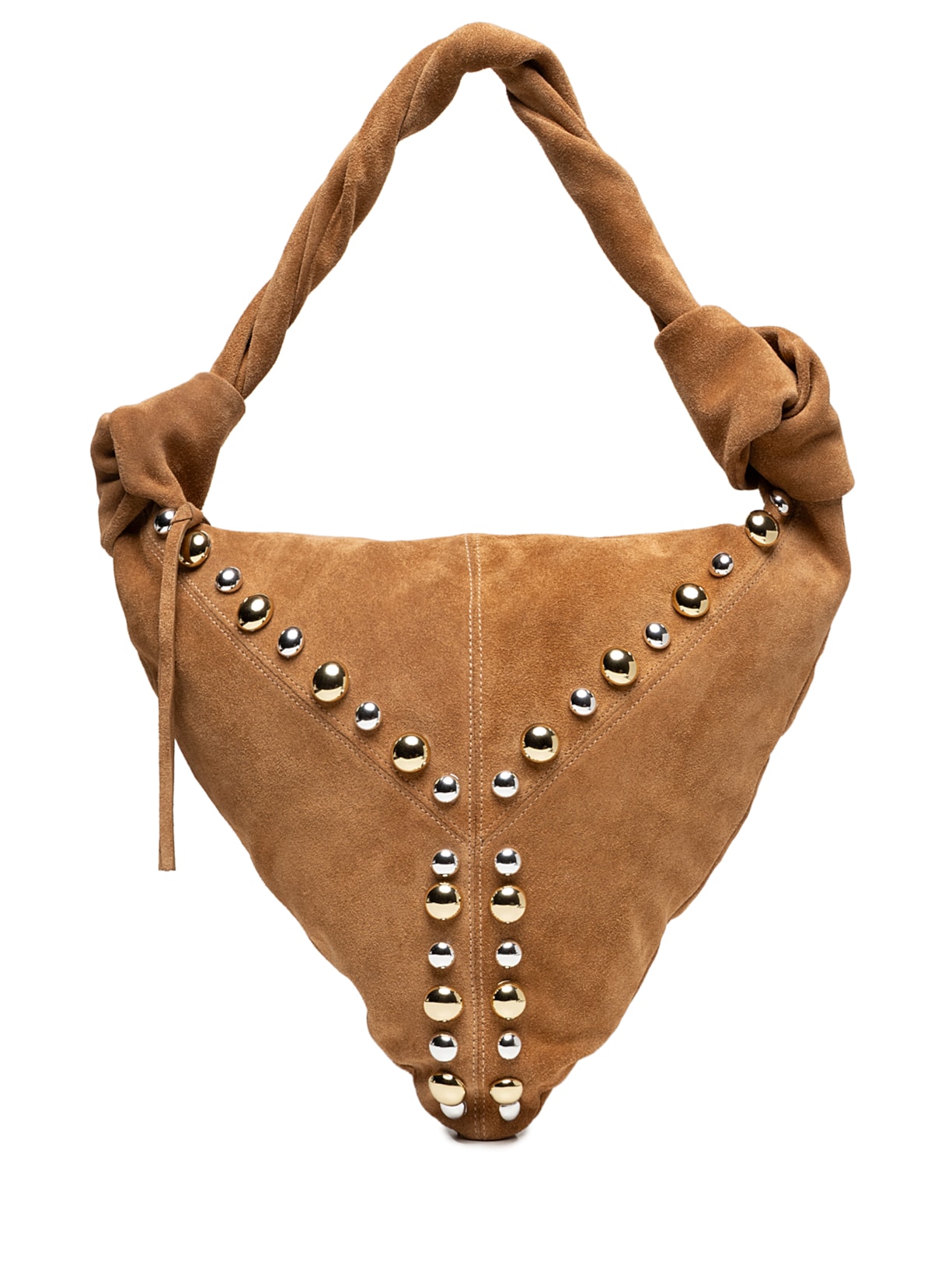 Bolsa Feminina Grande Camurça - Marrom