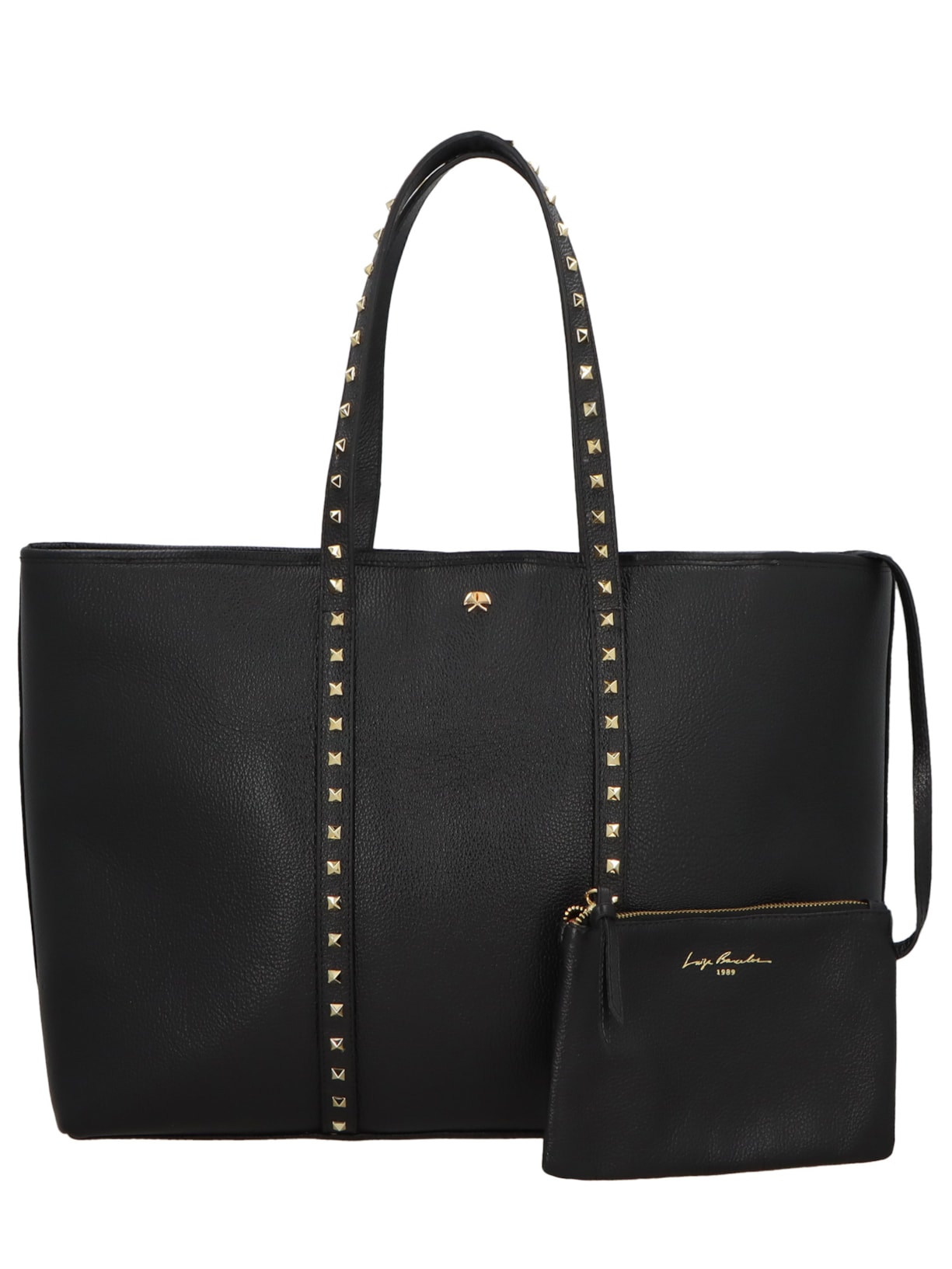 Bolsa Feminina Grande Camurça Viena - Preto