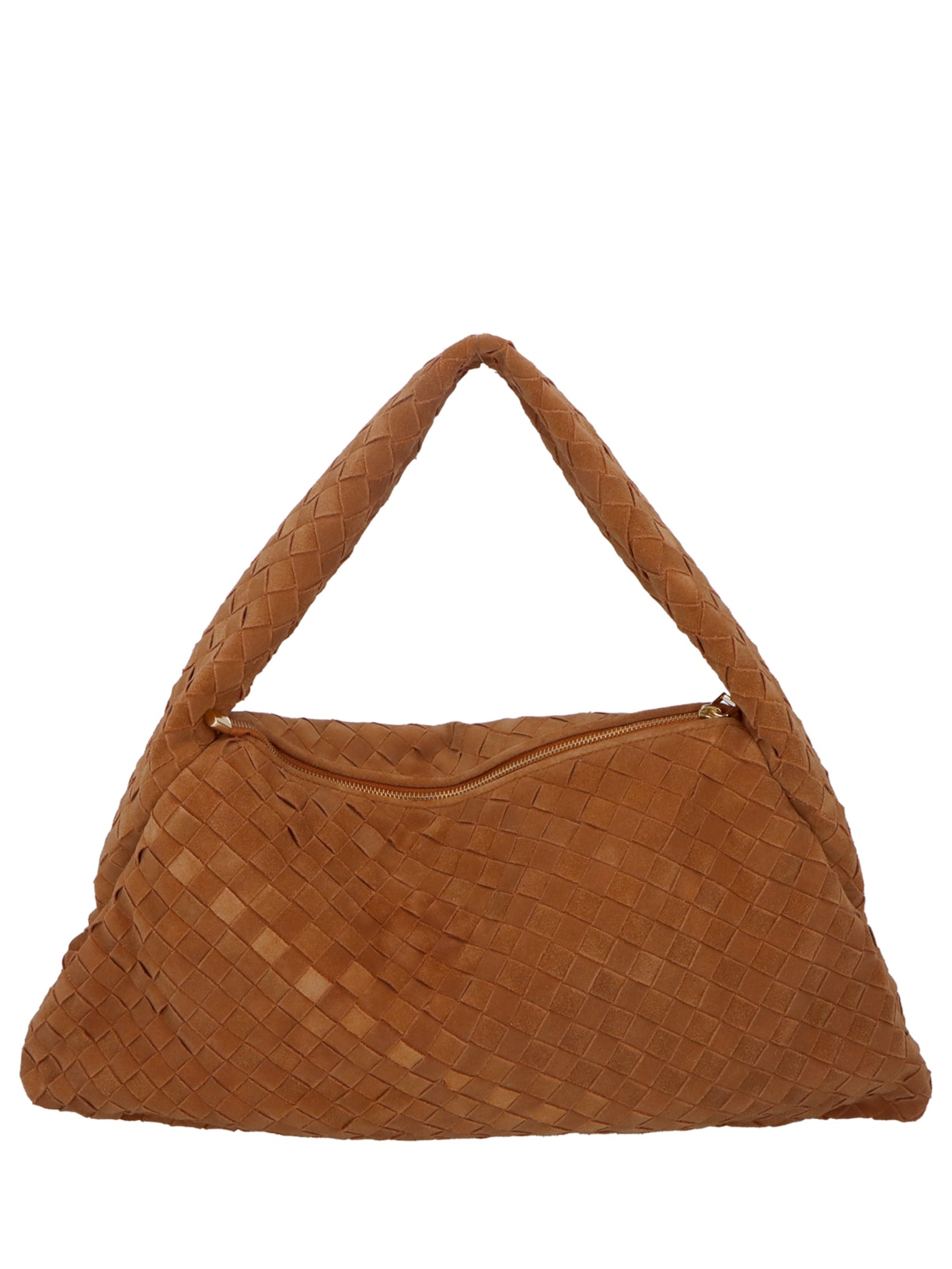 Bolsa Feminina Grande Camurção  Bege Luiza Barcelos