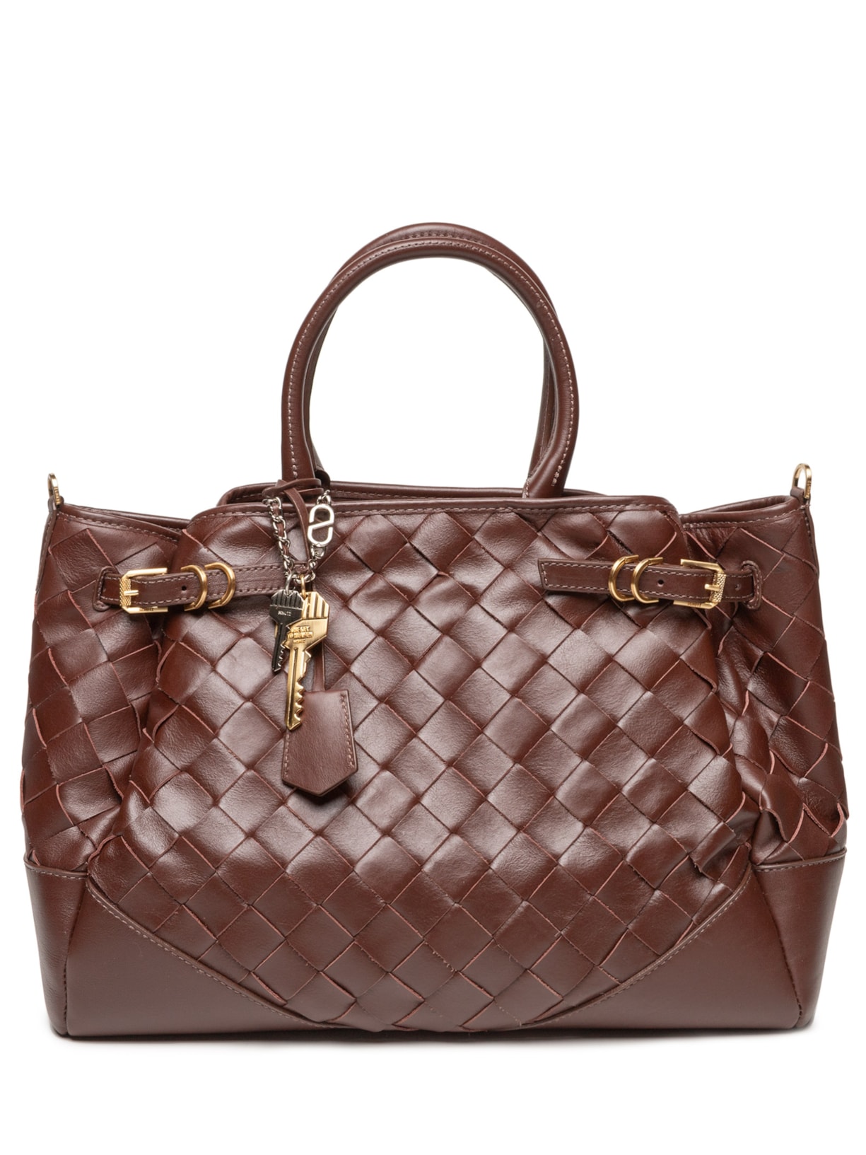 Bolsa Feminina Grande Easy Leather Marrom Schutz