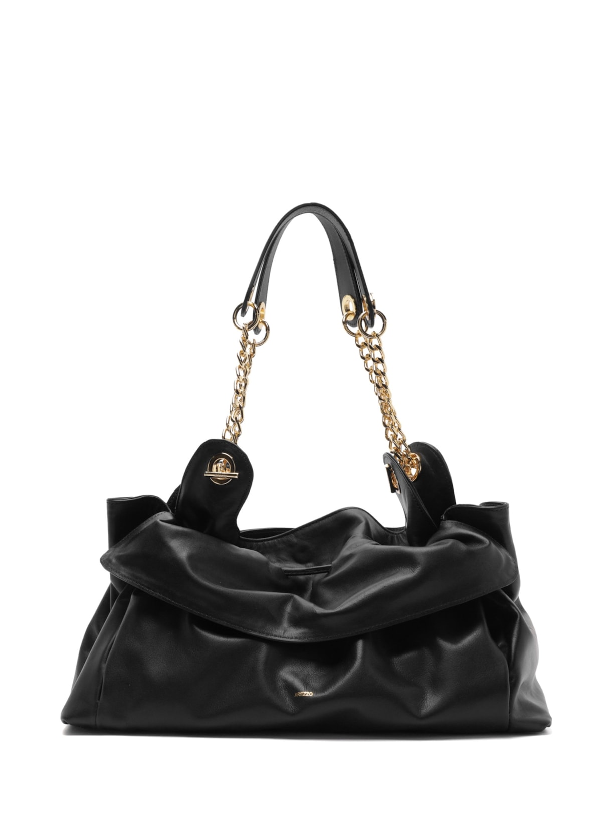 Bolsa Feminina Grande Easy Leather - Preto