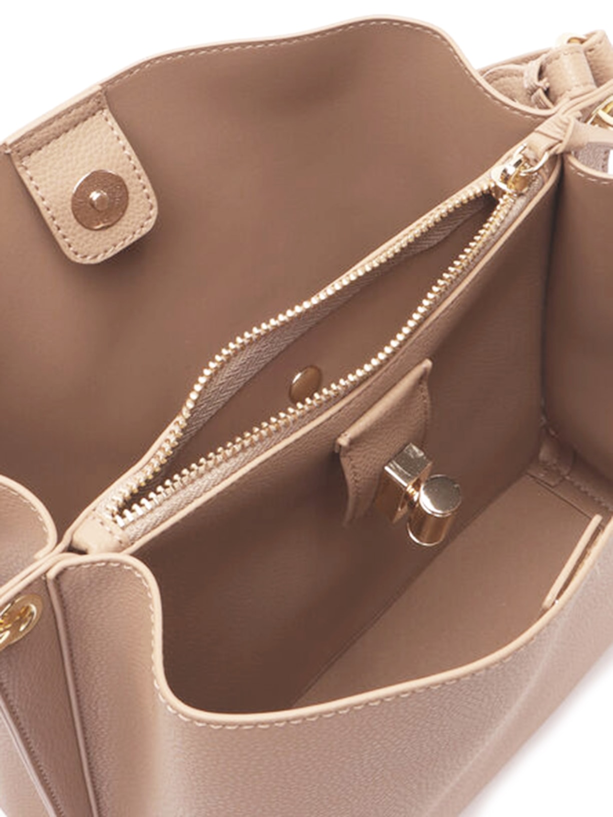 Bolsa Feminina Grande Eco Floater Bege Arezzo