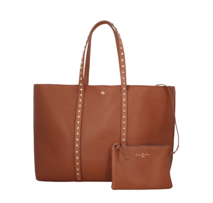 Bolsa Feminina Grande Em Couro - Marrom