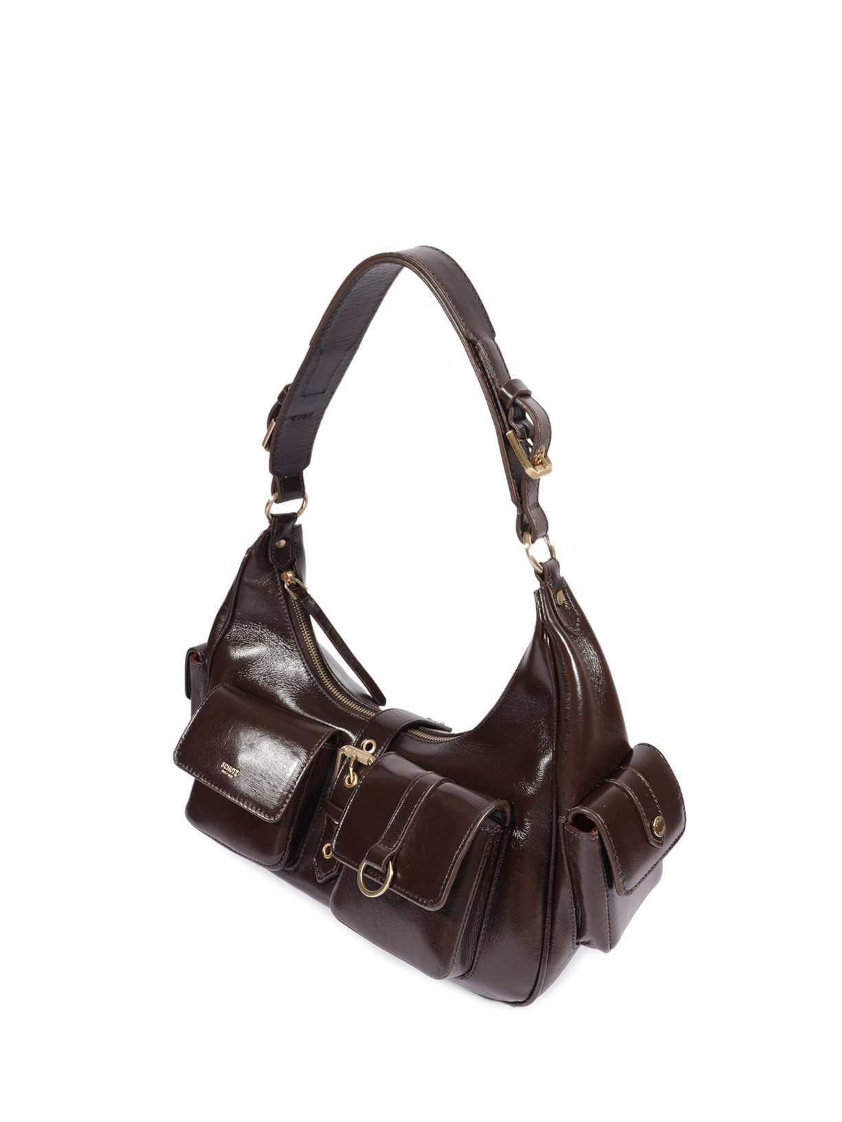 Bolsa Feminina Grande Hobo Marrom Schutz