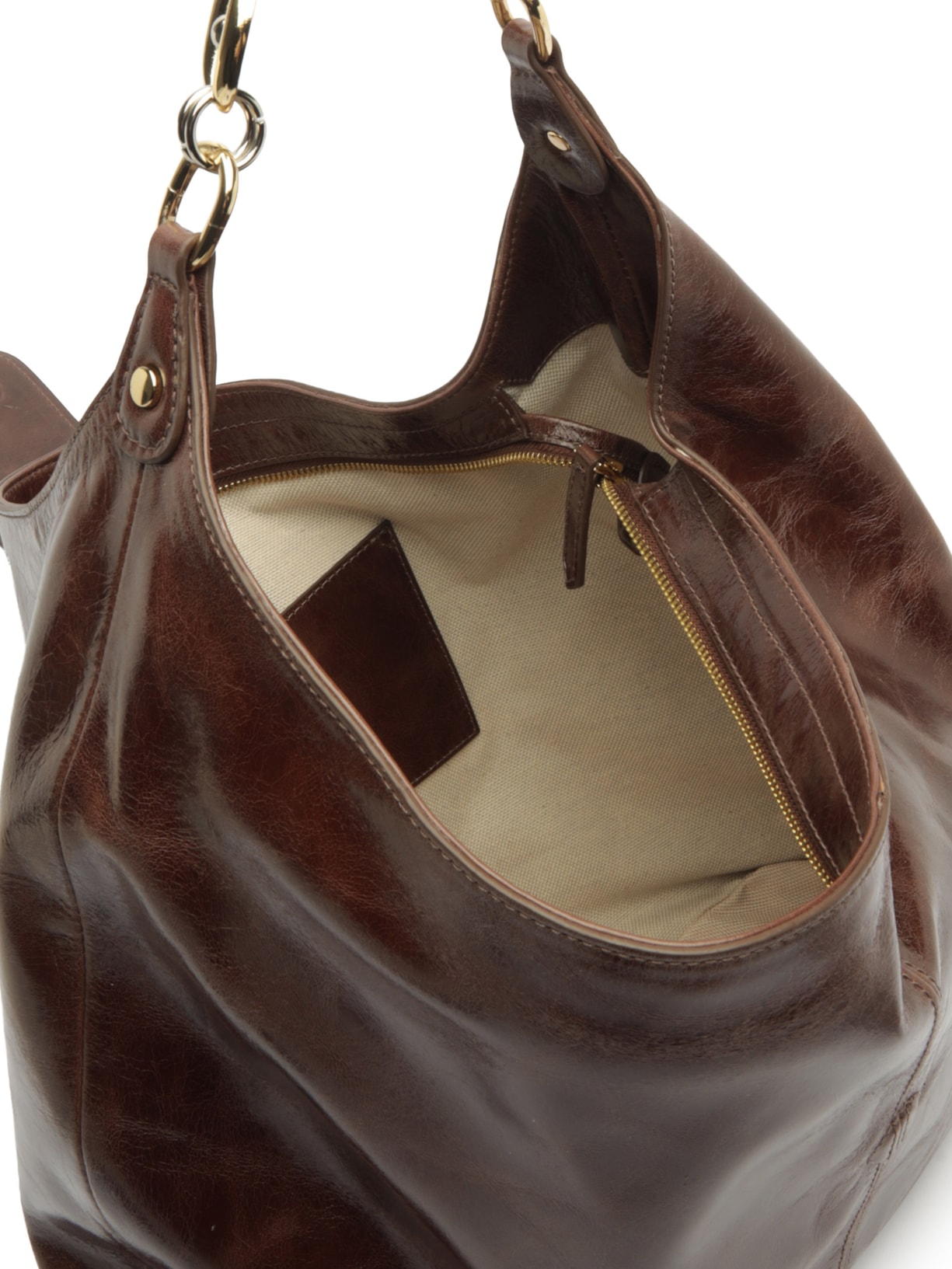 Bolsa Feminina Grande Leather Arizona Marrom Arezzo