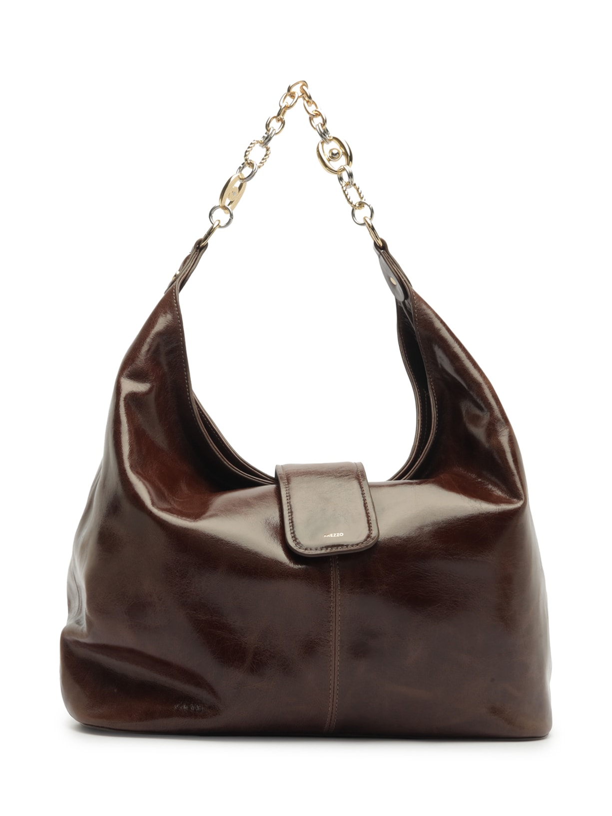 Bolsa Feminina Grande Leather Arizona Marrom Arezzo