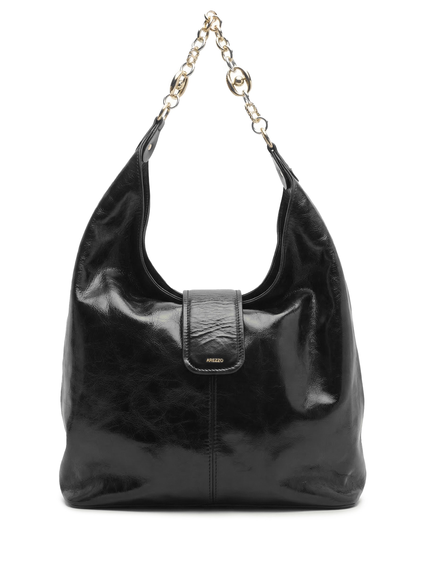 Bolsa Feminina Grande Leather Arizona - Preto - Arezzo