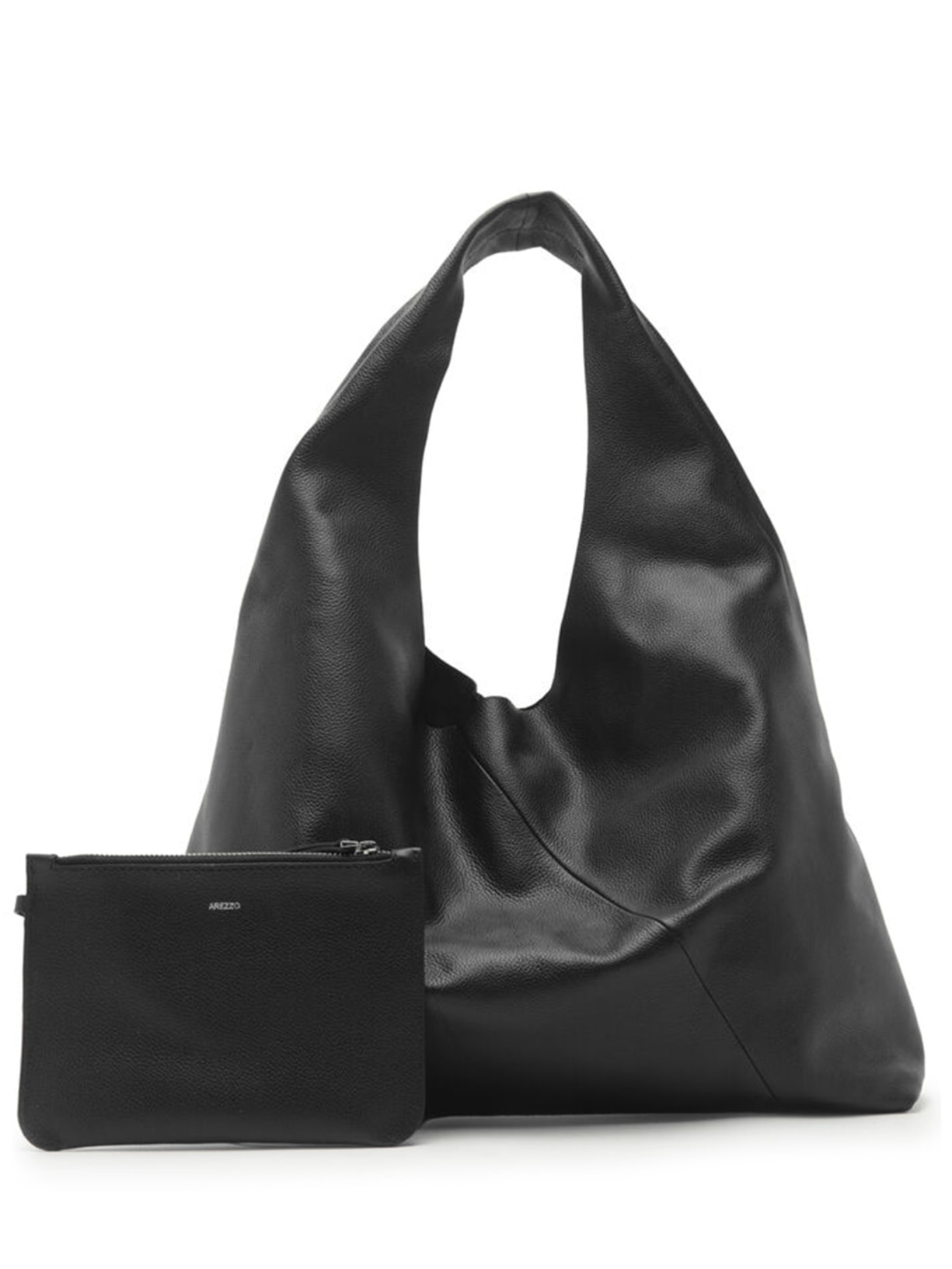 Bolsa Feminina Grande Light Sand Preto Arezzo